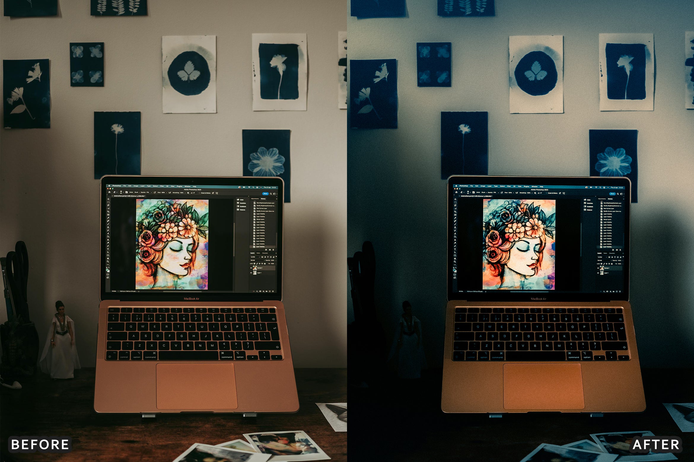 AI-Optimized Home Studio Clean Lightroom Presets