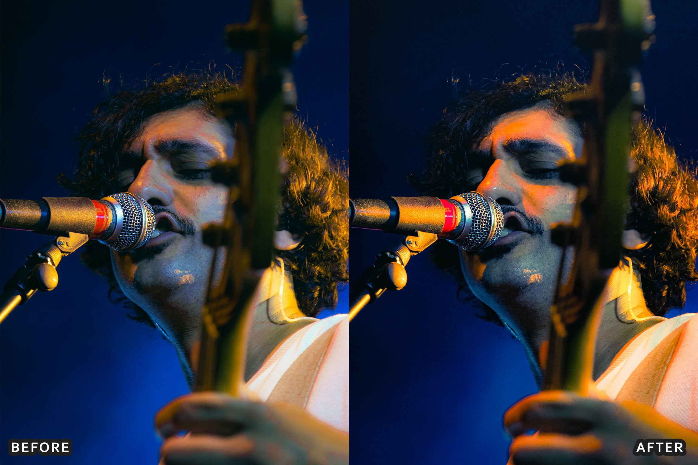 AI-Optimized Live Concert Stage Glow Lightroom Presets