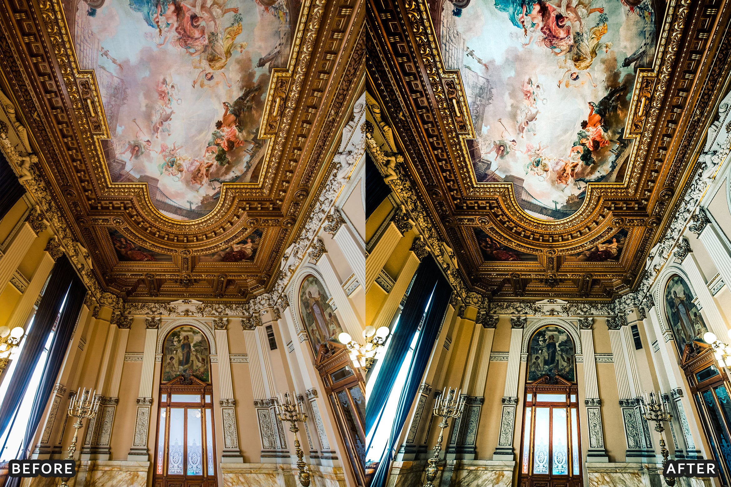 AI-Optimized Luxury Hotel Interior Glow Lightroom Presets