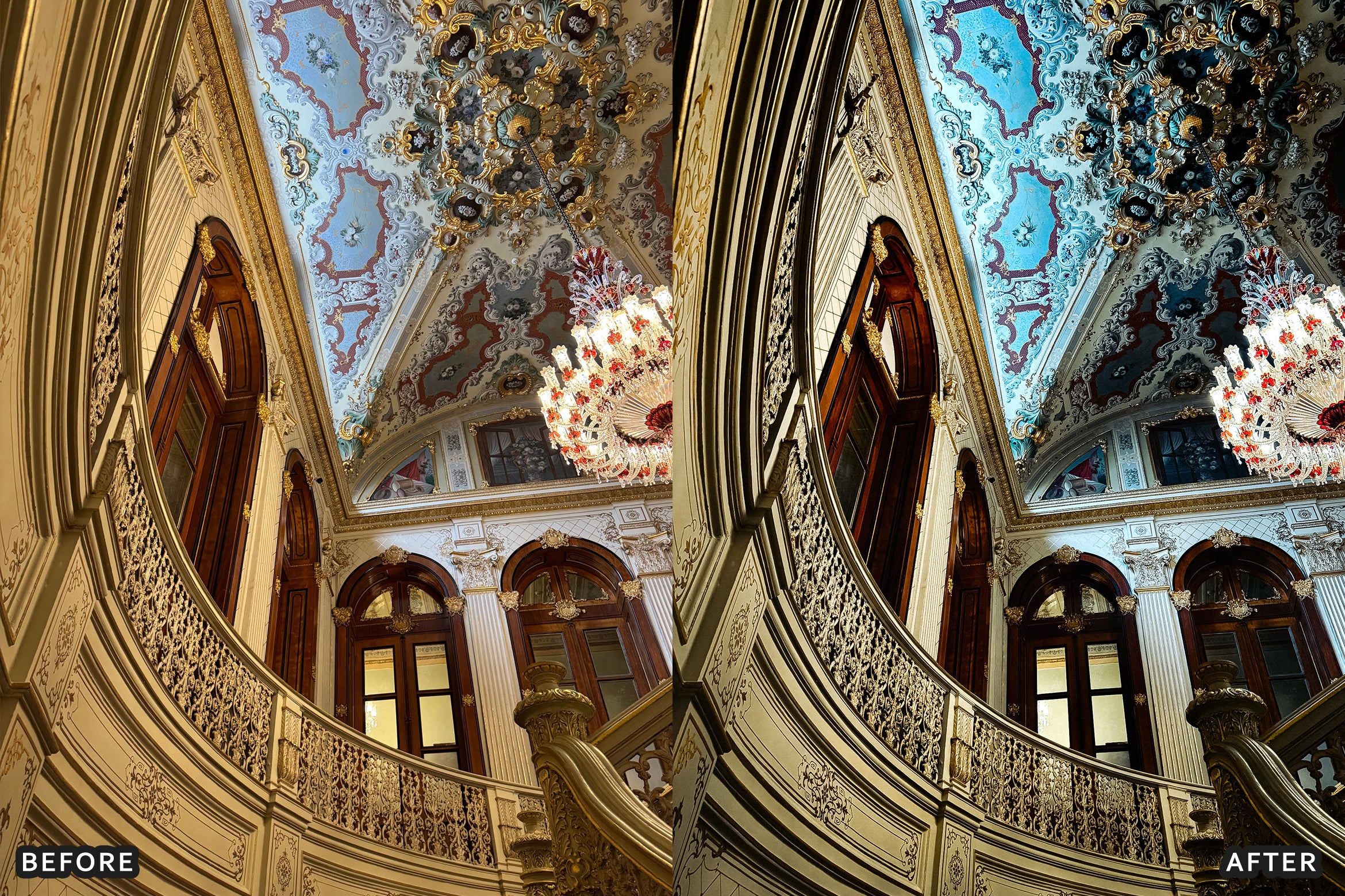 AI-Optimized Luxury Hotel Interior Glow Lightroom Presets