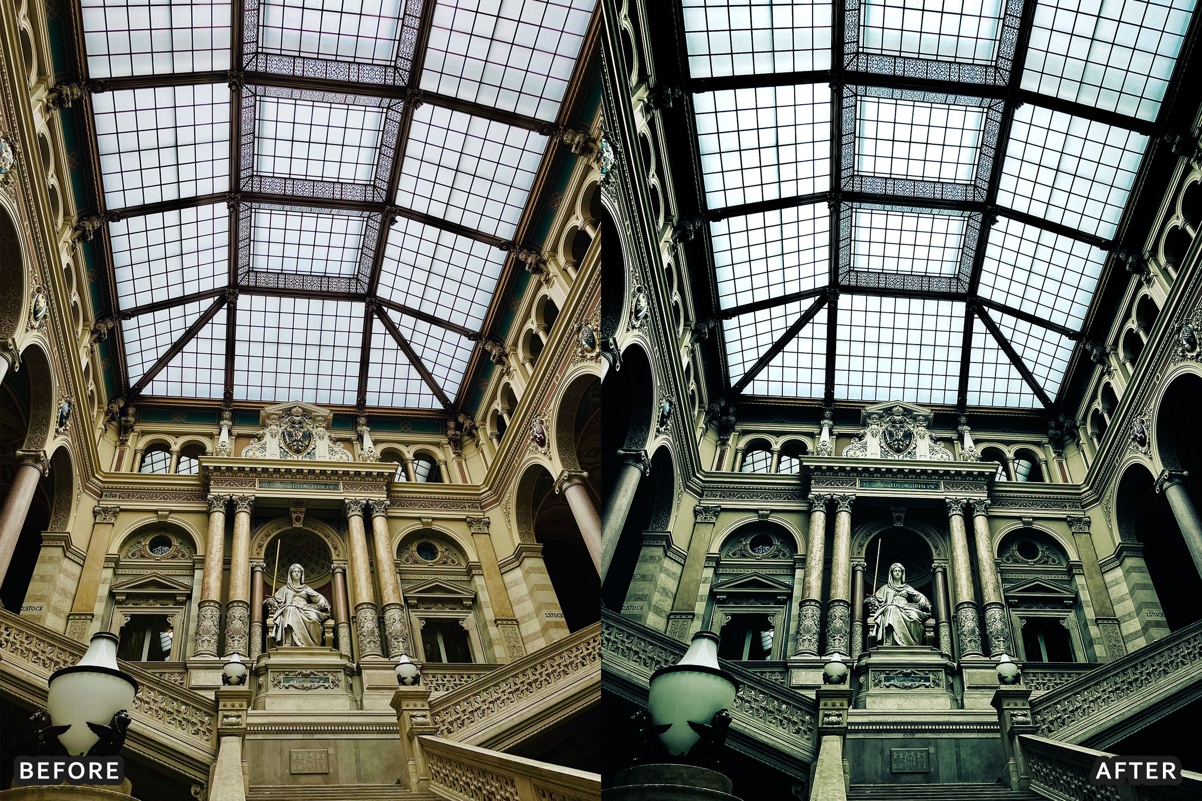 AI-Optimized Luxury Hotel Interior Glow Lightroom Presets