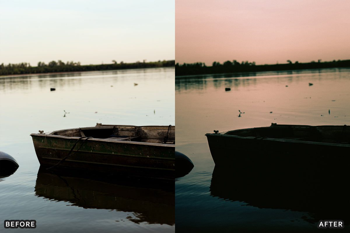 AI-Optimized Midnight Blue Editorial Lightroom Presets