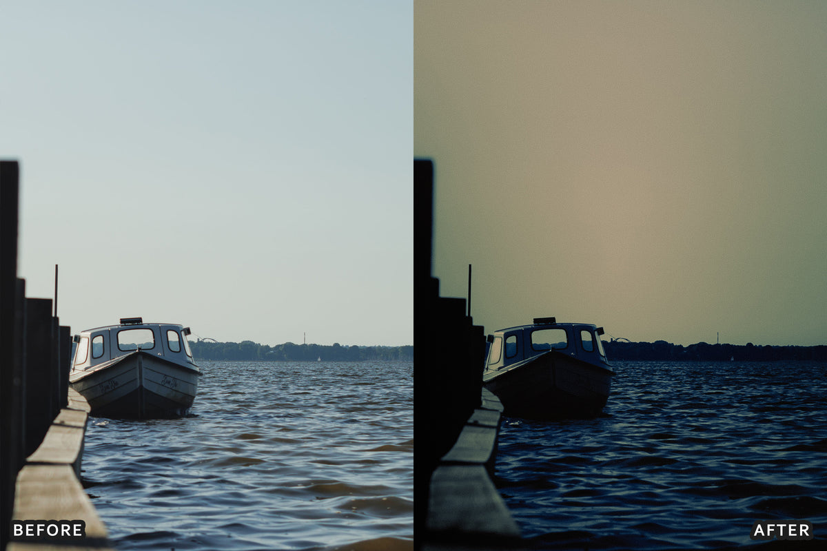 AI-Optimized Midnight Blue Editorial Lightroom Presets