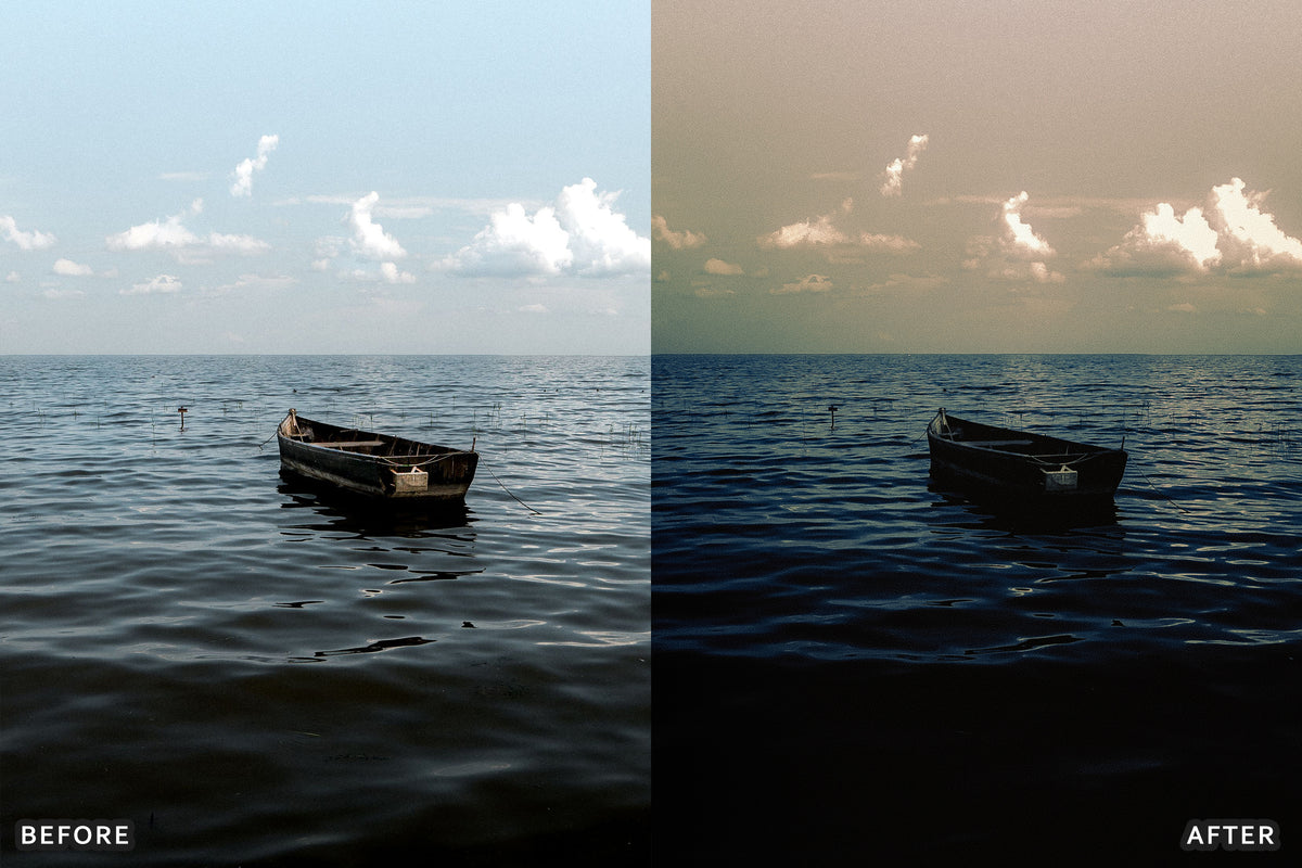 AI-Optimized Midnight Blue Editorial Lightroom Presets