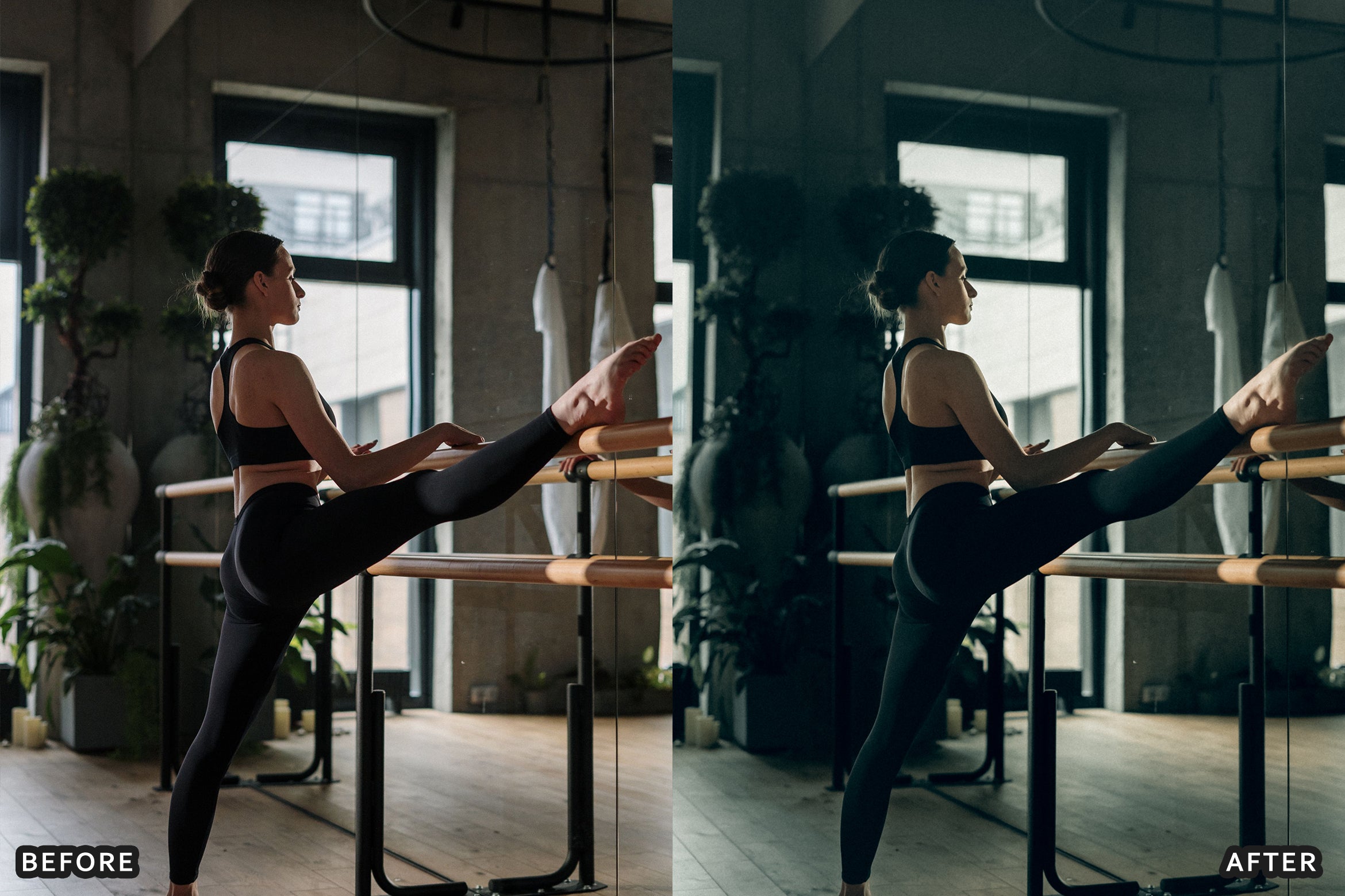 AI-Optimized Soft Wellness Pilates Lightroom Presets