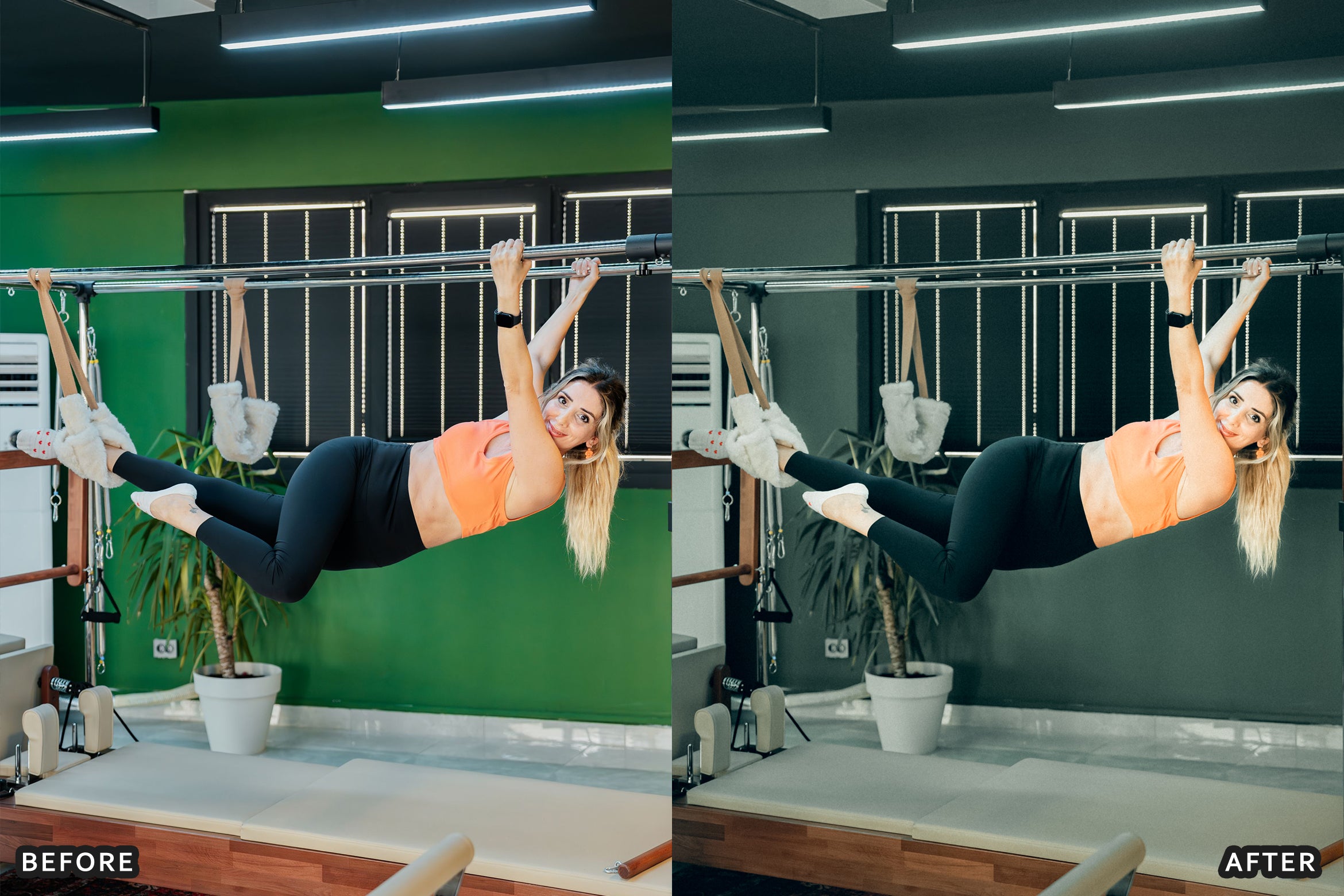 AI-Optimized Soft Wellness Pilates Lightroom Presets