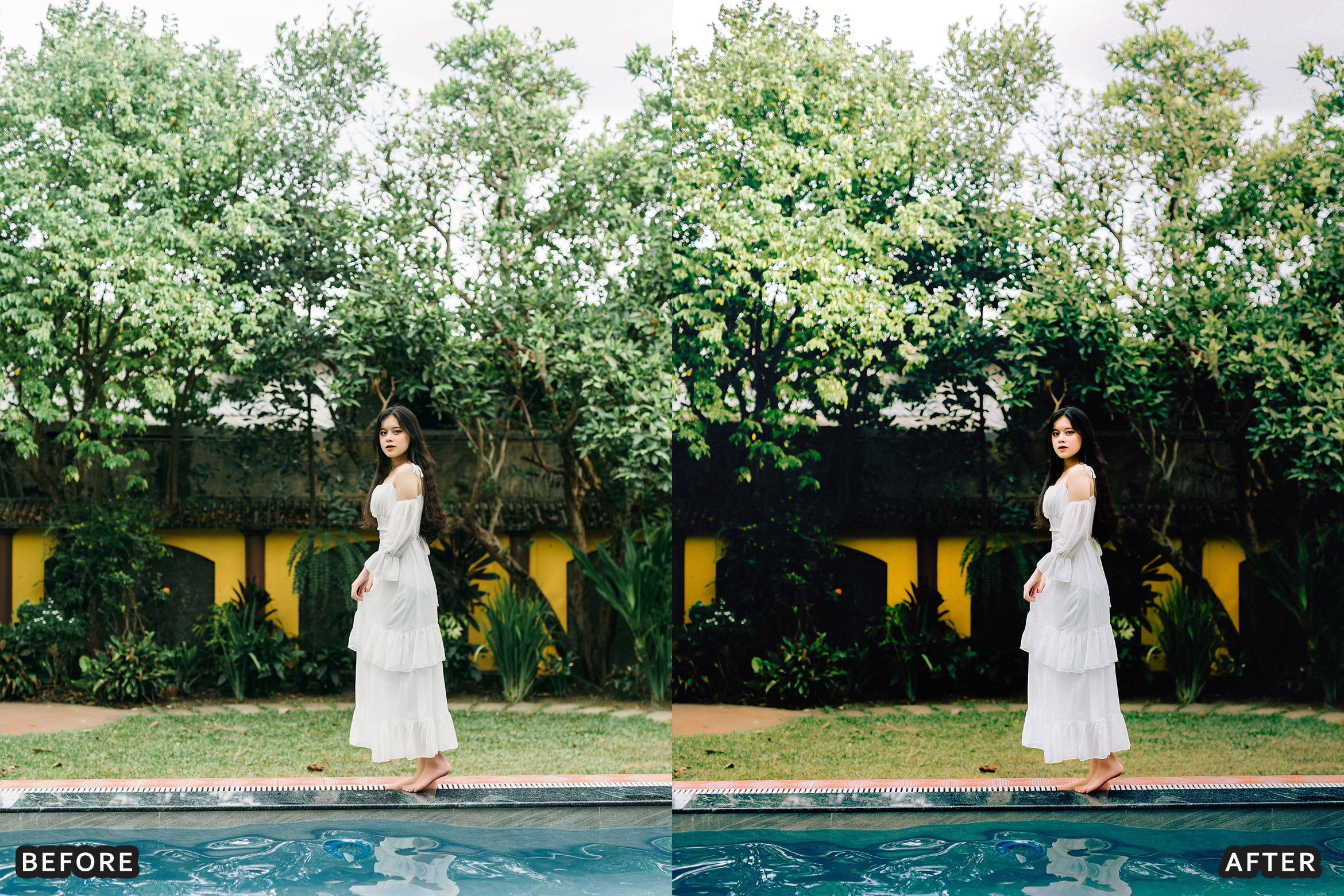 AI-Optimized Poolside Luxury Lightroom Presets