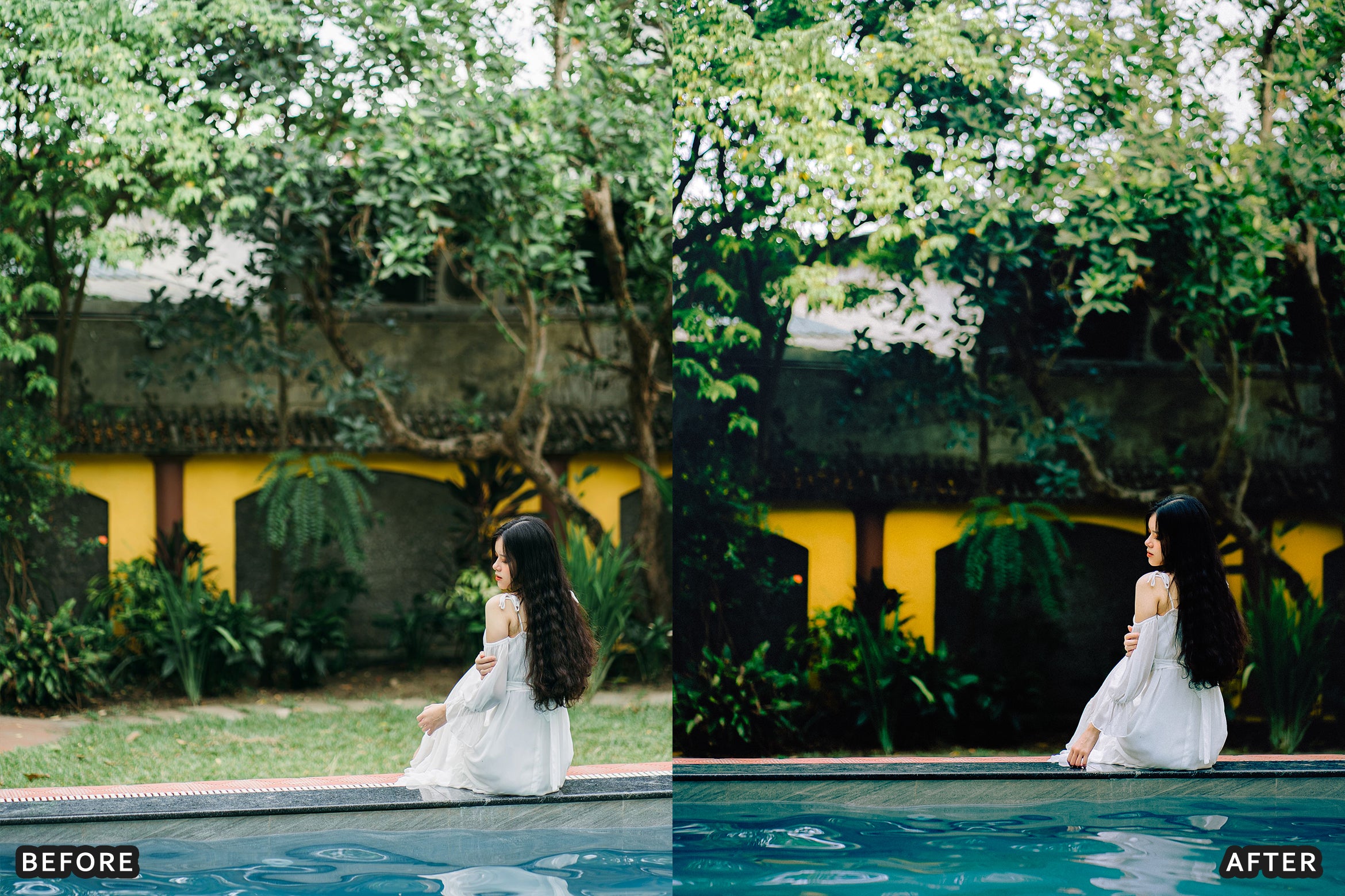 AI-Optimized Poolside Luxury Lightroom Presets
