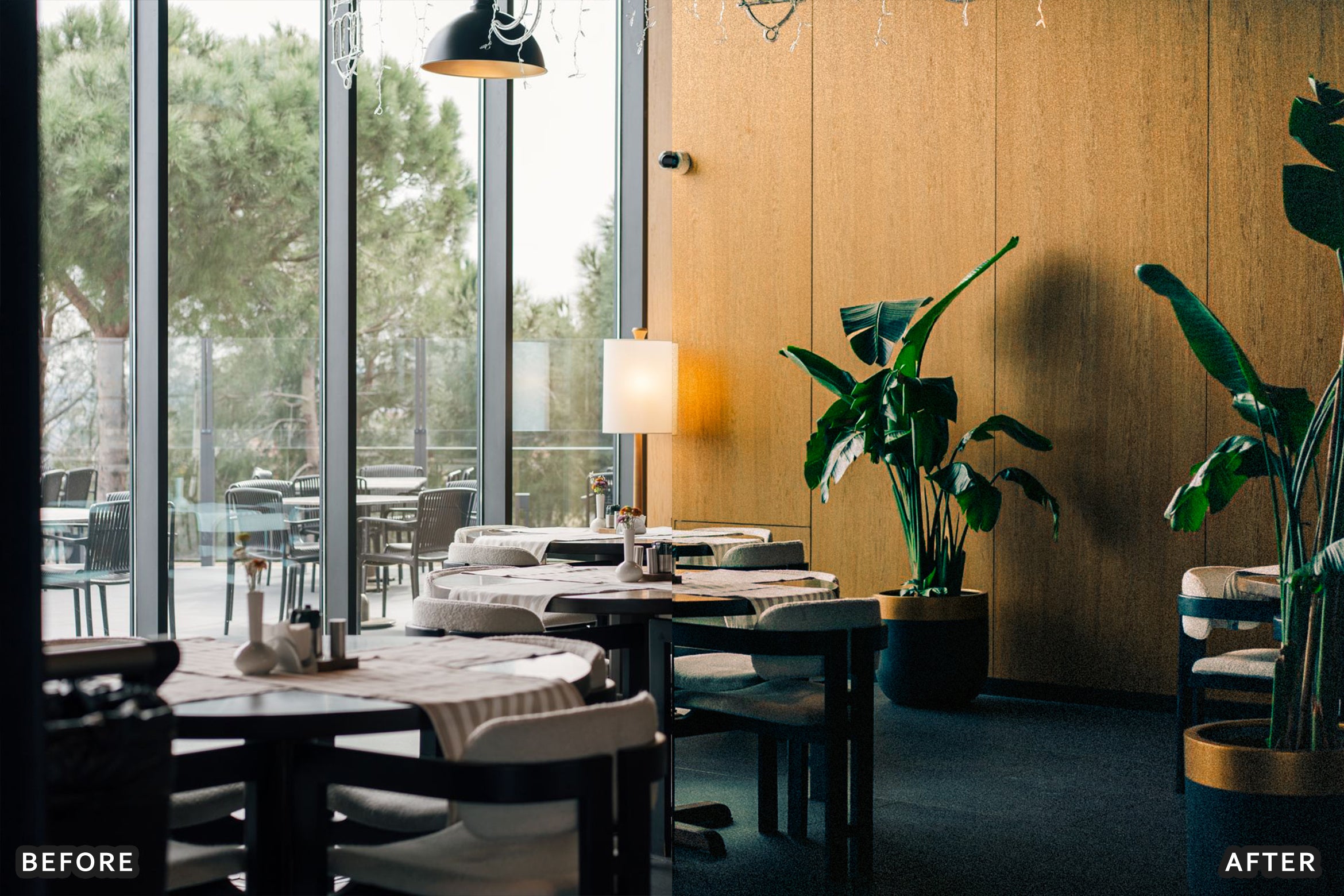 AI-Optimized Candlelight Restaurant Lightroom Presets