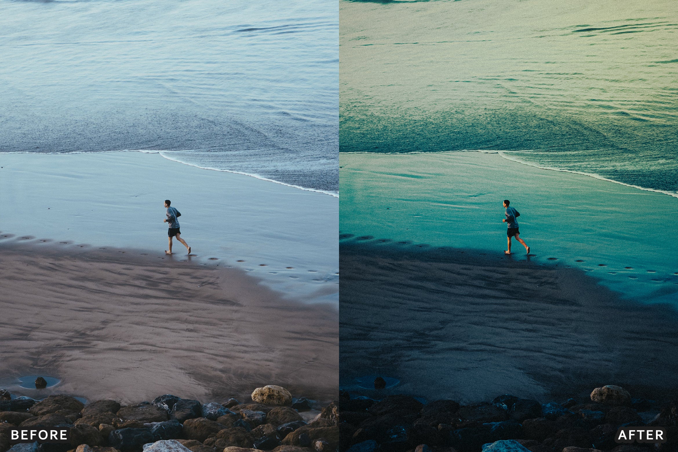 AI-Optimized Sea Glass Summer Lightroom Presets