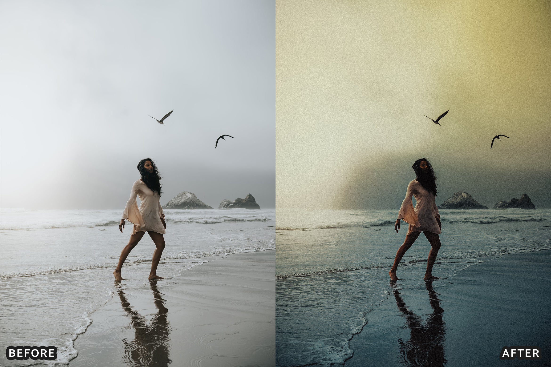 AI-Optimized Sea Glass Summer Lightroom Presets