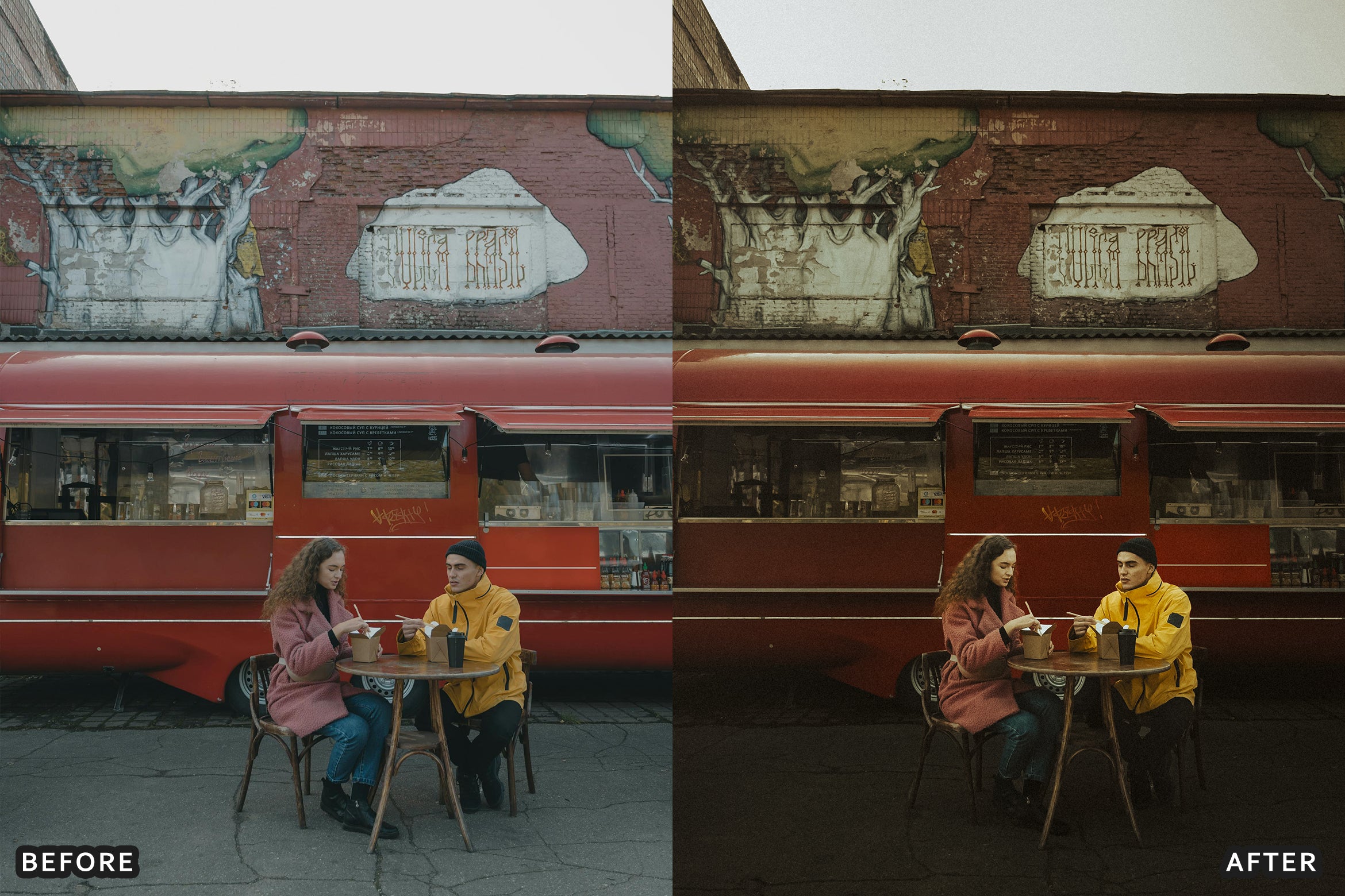 AI-Optimized Street Food Photography Lightroom Presets