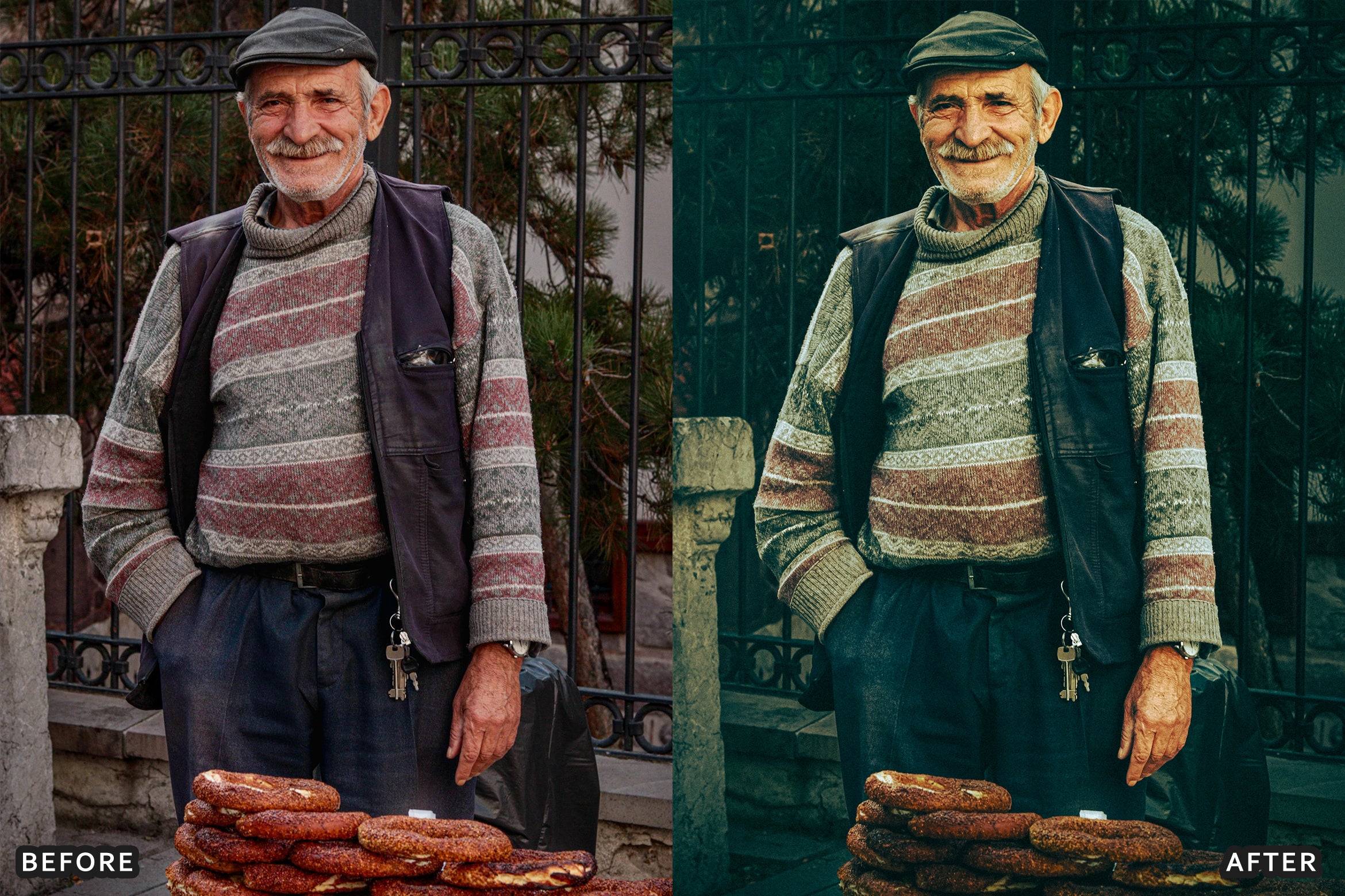 AI-Optimized Street Food Photography Lightroom Presets