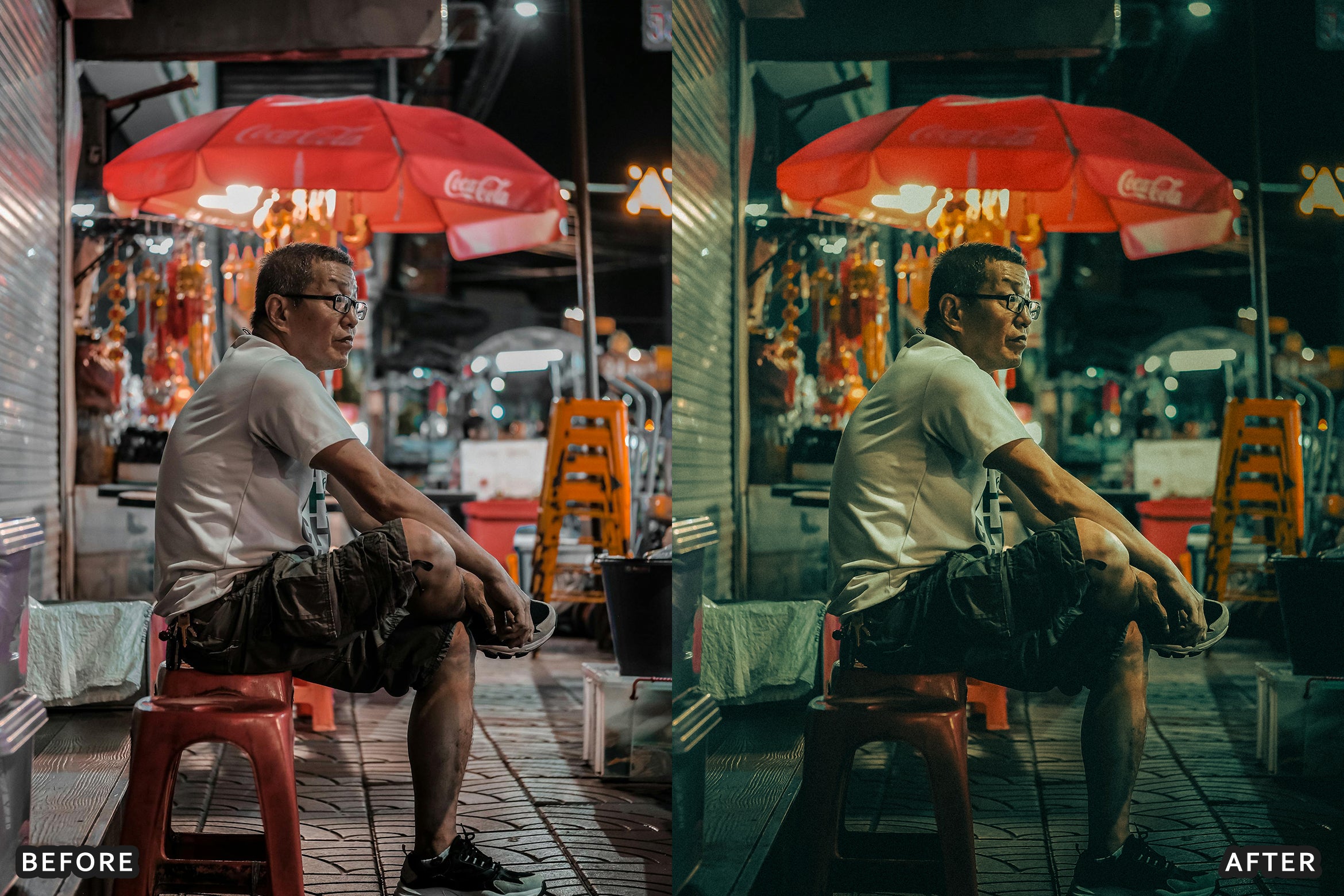 AI-Optimized Street Food Photography Lightroom Presets