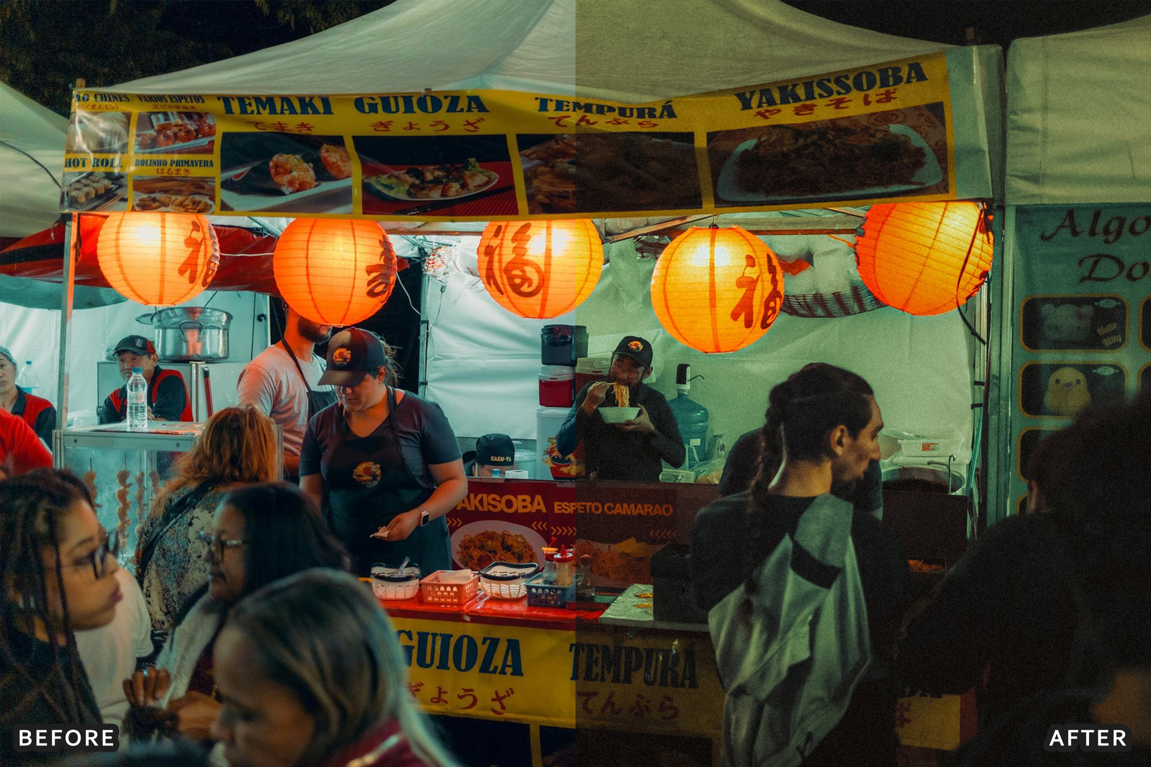 AI-Optimized Street Food Photography Lightroom Presets