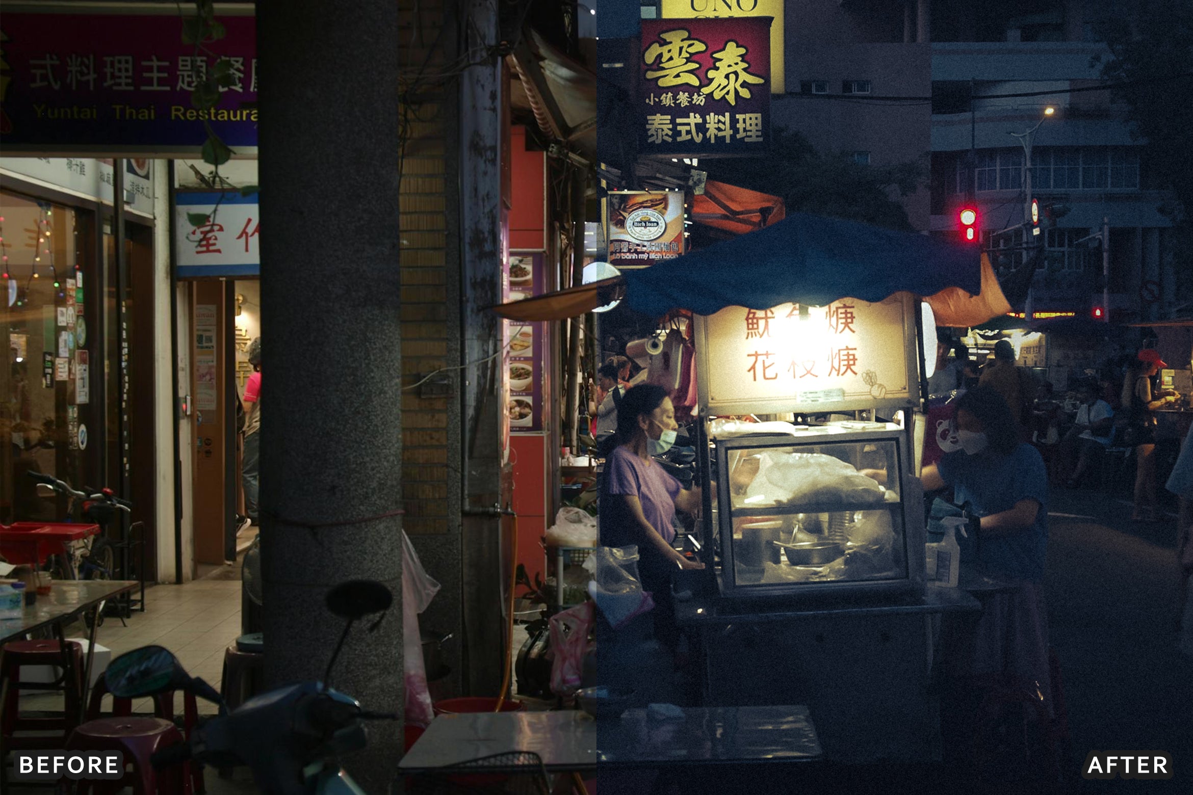 AI-Optimized Street Food Photography Lightroom Presets