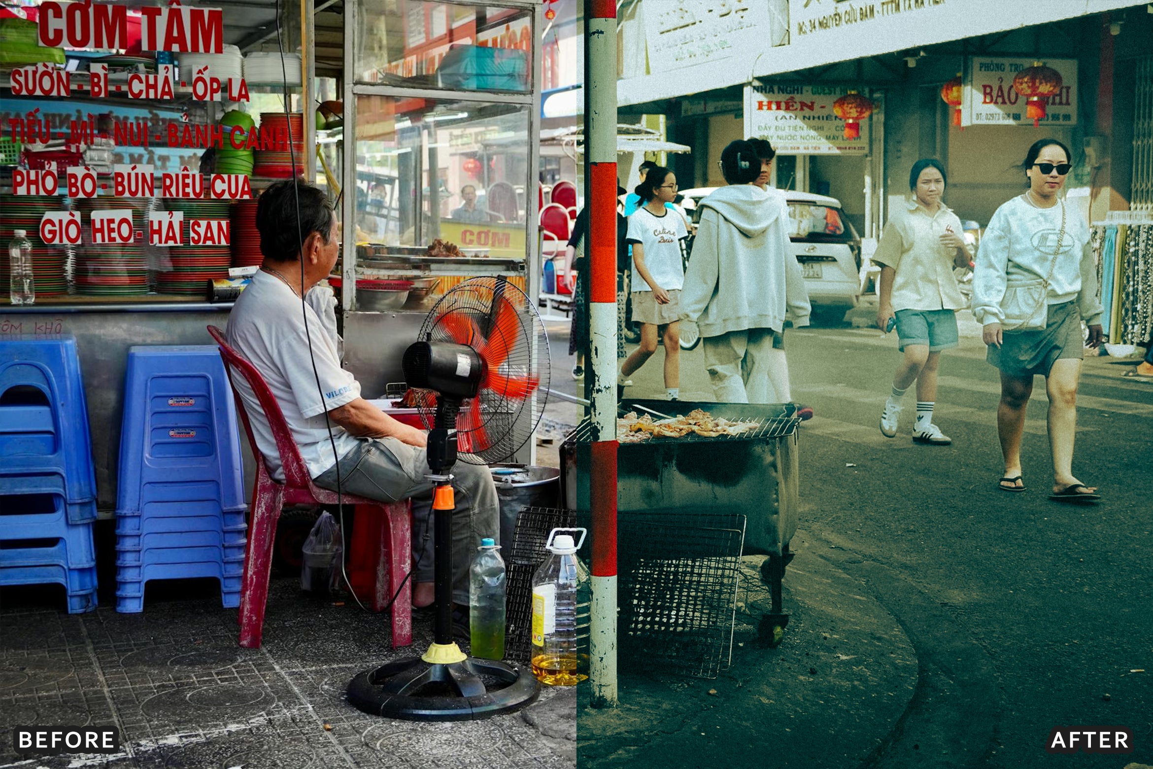 AI-Optimized Street Food Photography Lightroom Presets