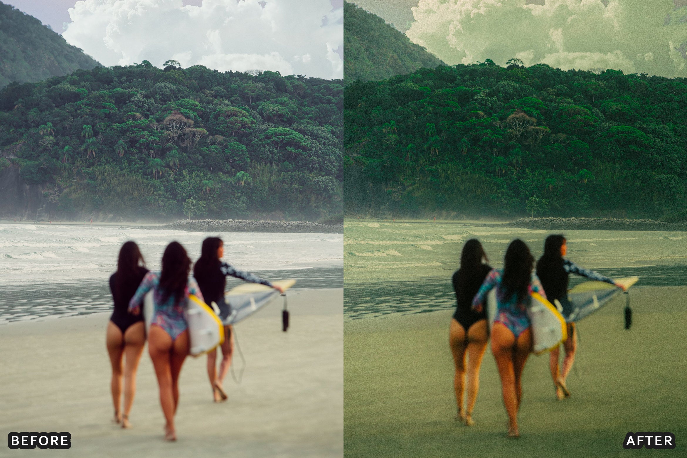 AI-Optimized Surf Culture Film Lightroom Presets