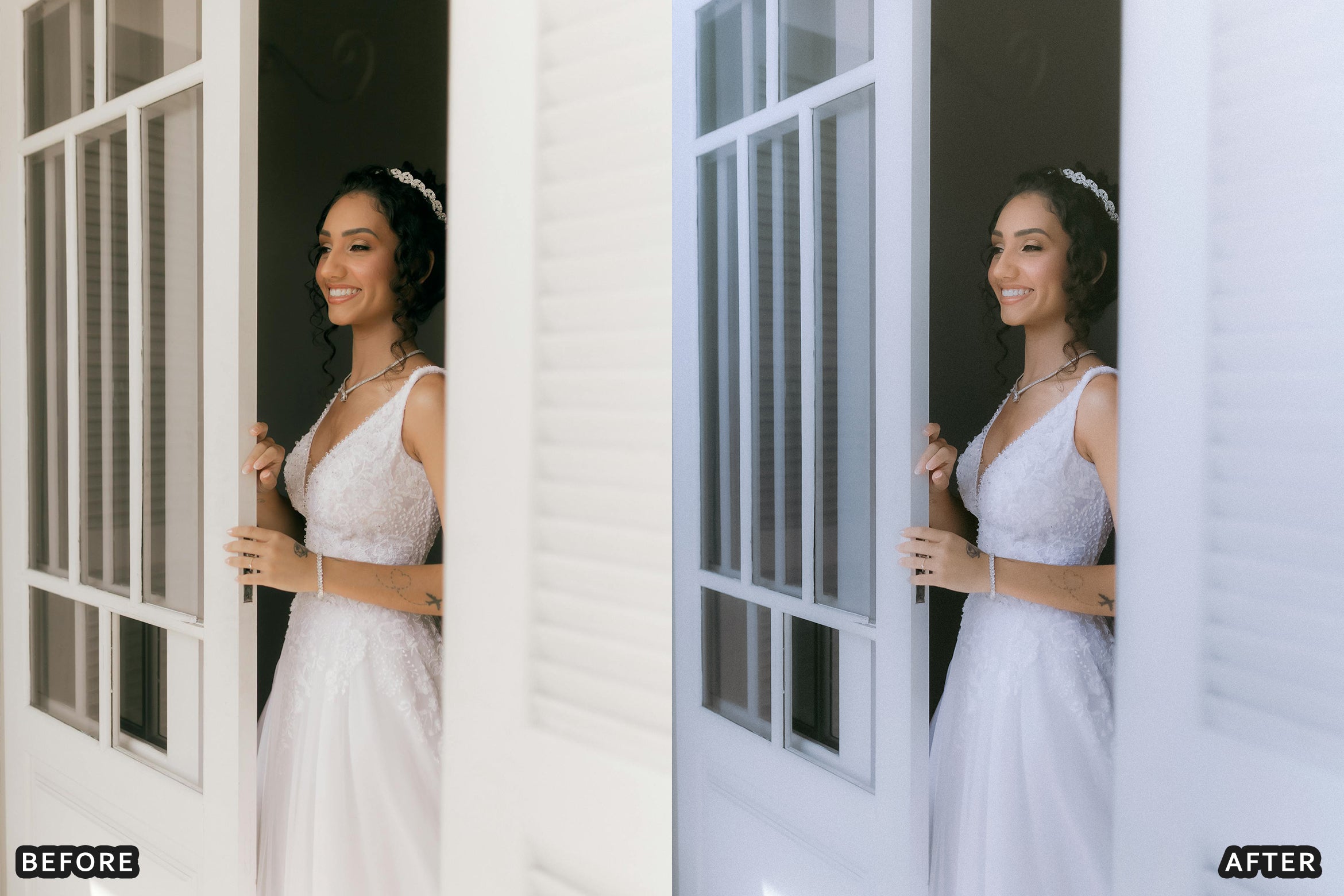 AI-Optimized Bridal Window Glow Lightroom Presets - Lightroom Presets - by AAA Presets