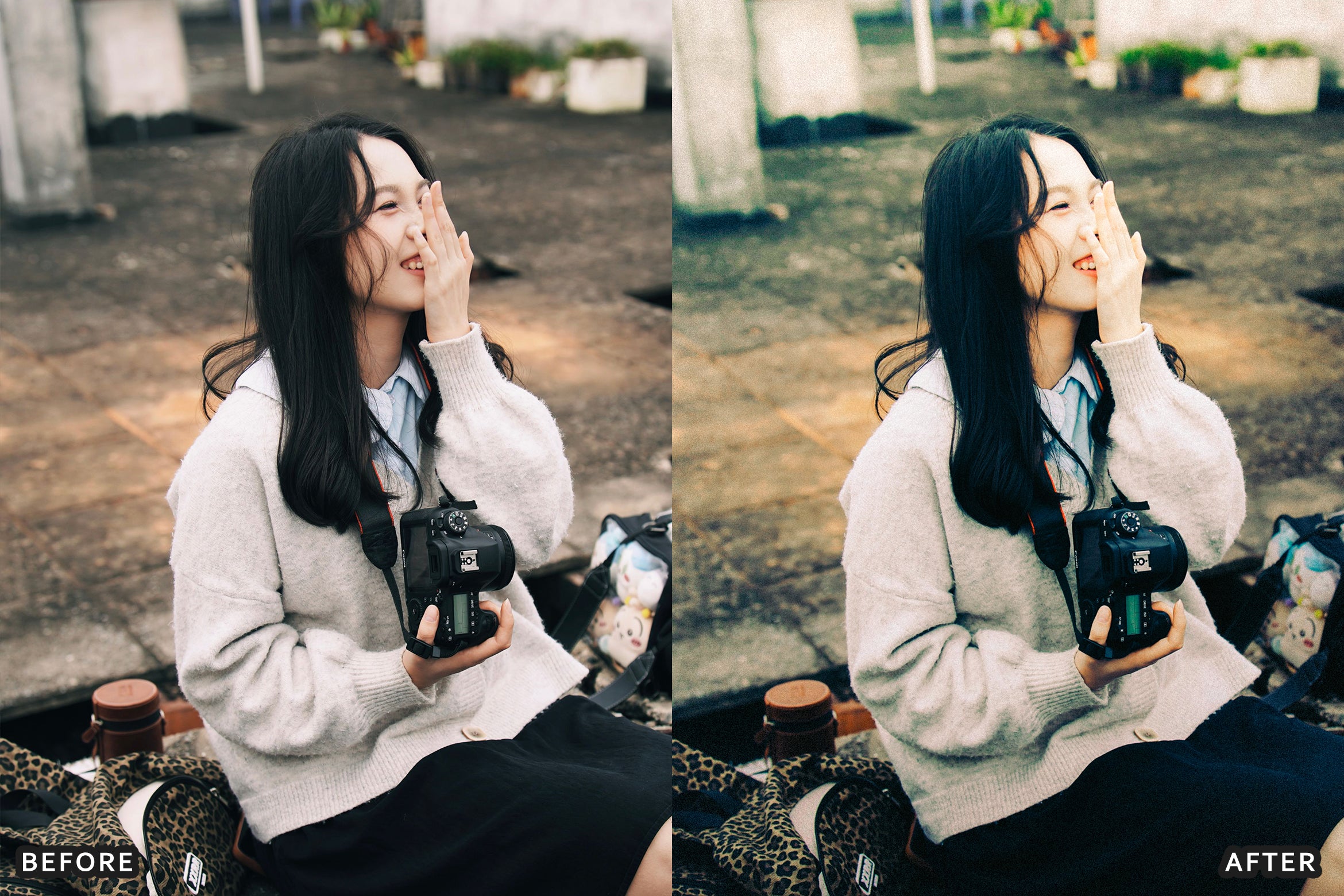AI-Optimized Candid Camera Roll Lightroom Presets