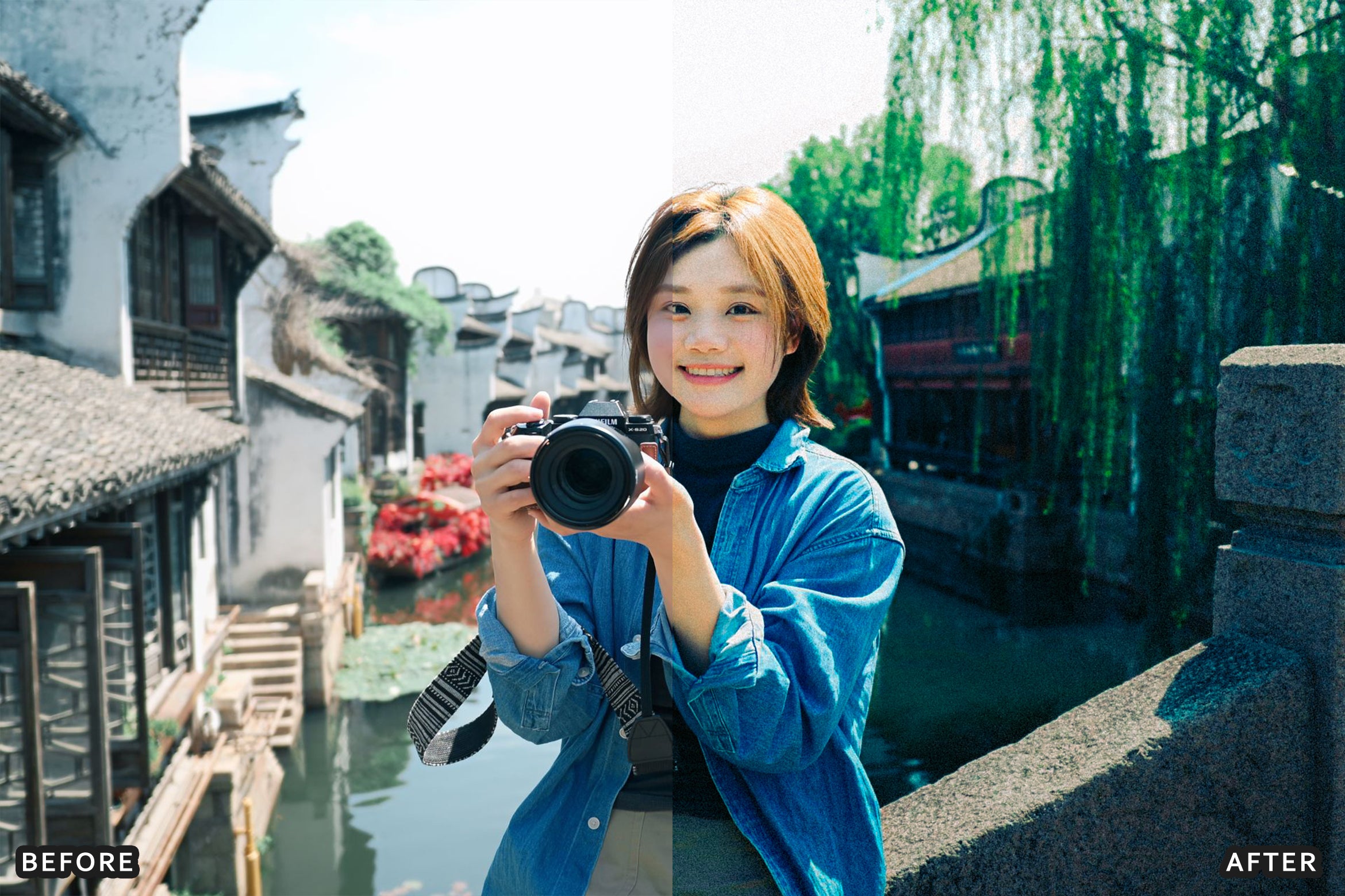 AI-Optimized Candid Camera Roll Lightroom Presets