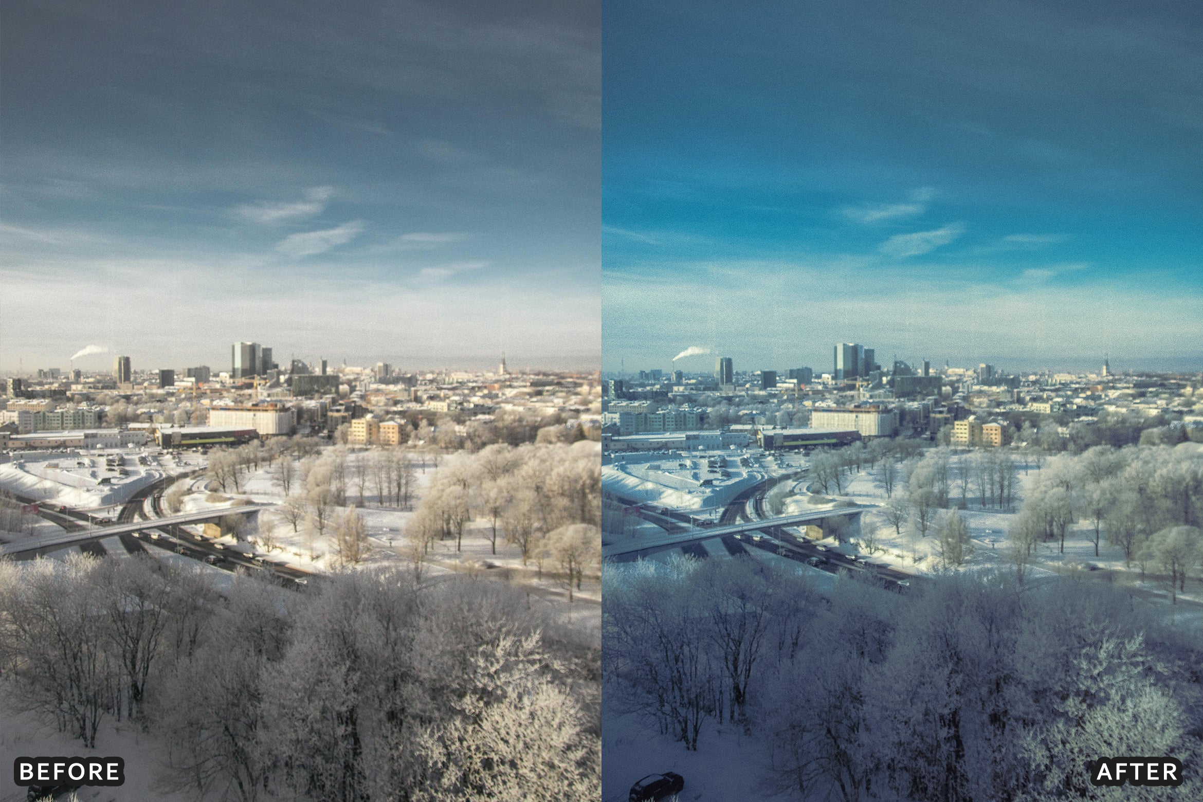 AI-Optimized Winter Snow Landscape Lightroom Presets - Lightroom Presets - by AAA Presets