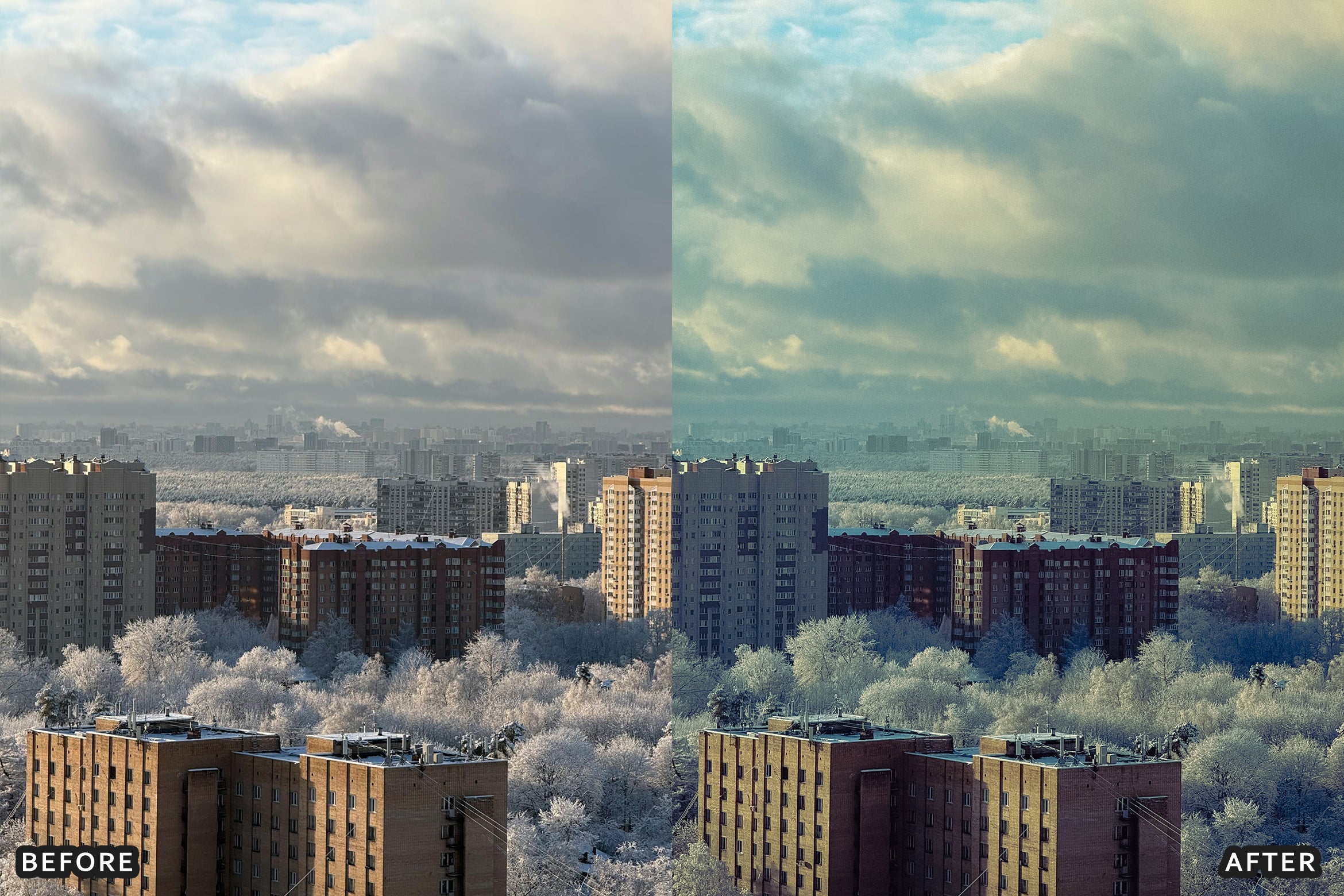 AI-Optimized Winter Snow Landscape Lightroom Presets - Lightroom Presets - by AAA Presets