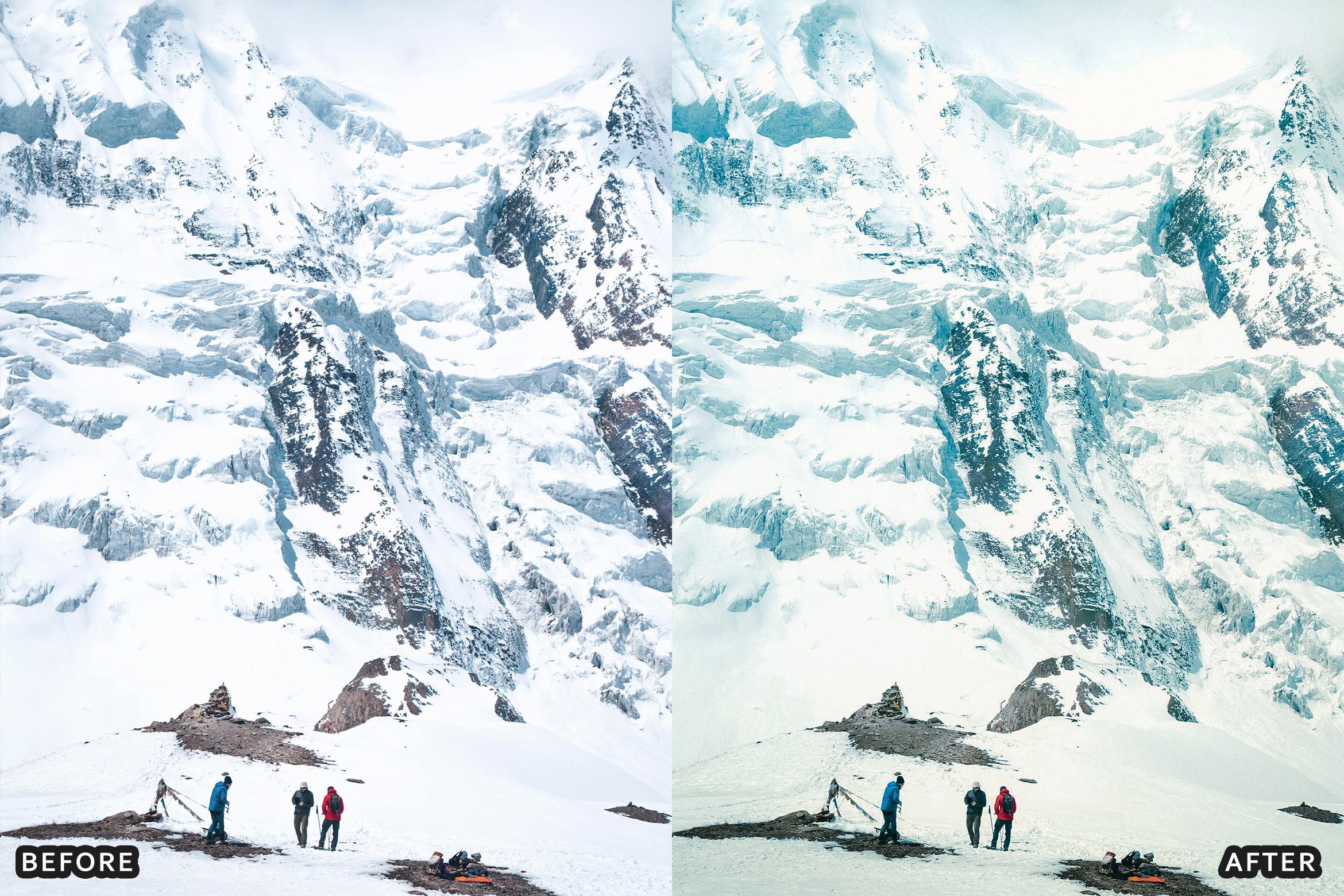 AI-Optimized Winter Snow Landscape Lightroom Presets - Lightroom Presets - by AAA Presets