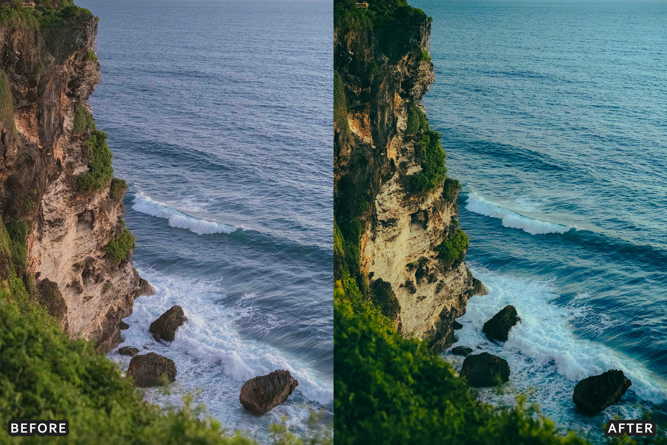 AI-Optimized Coastal Blue Lightroom Presets
