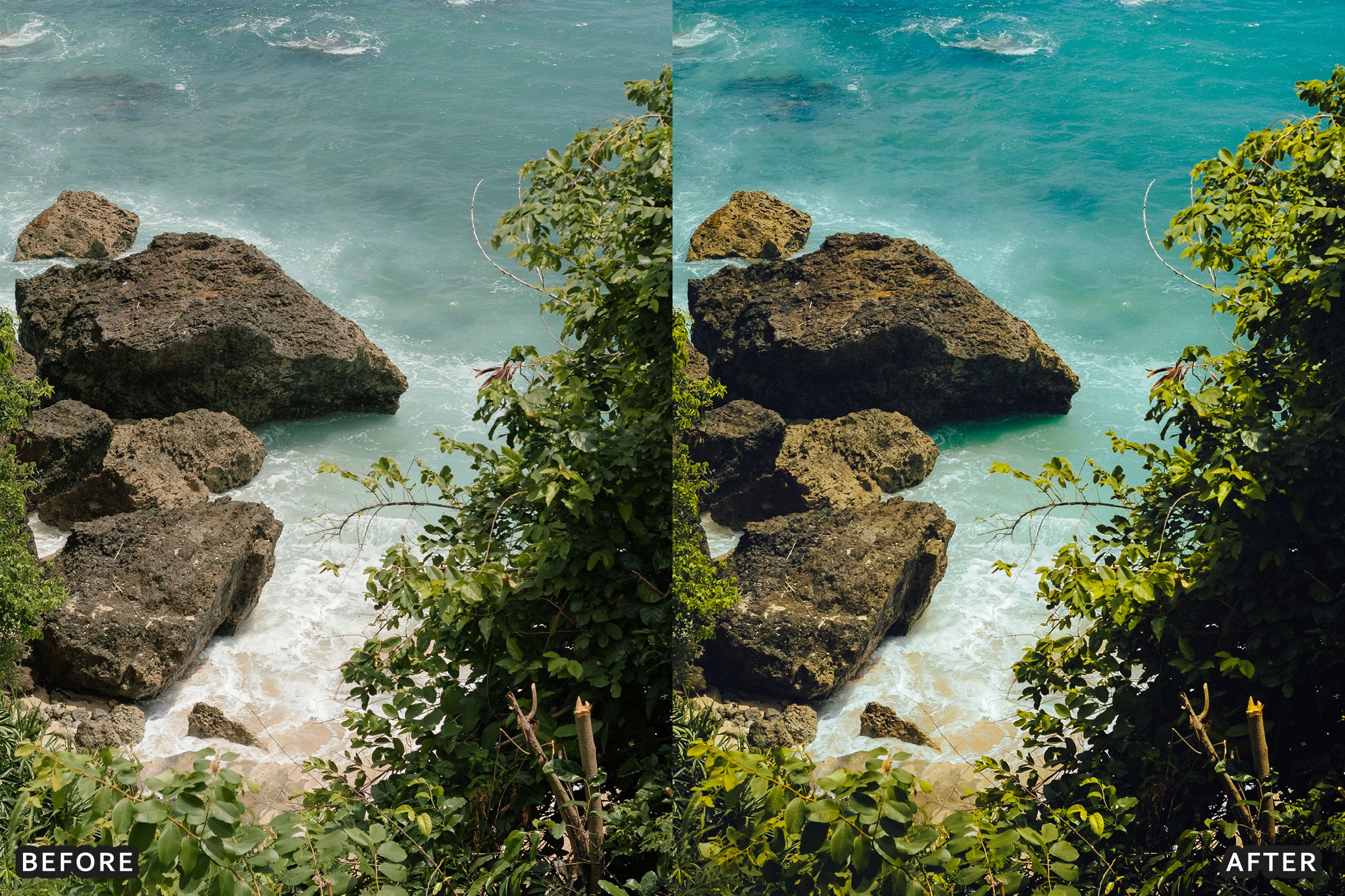 AI-Optimized Coastal Blue Lightroom Presets