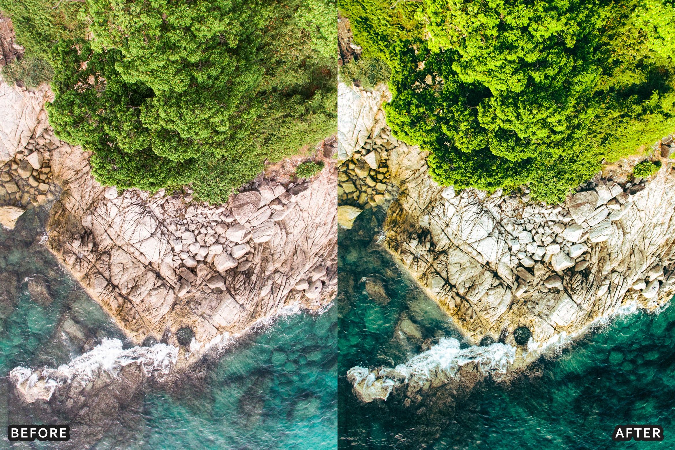 AI-Optimized Coastal Blue Lightroom Presets