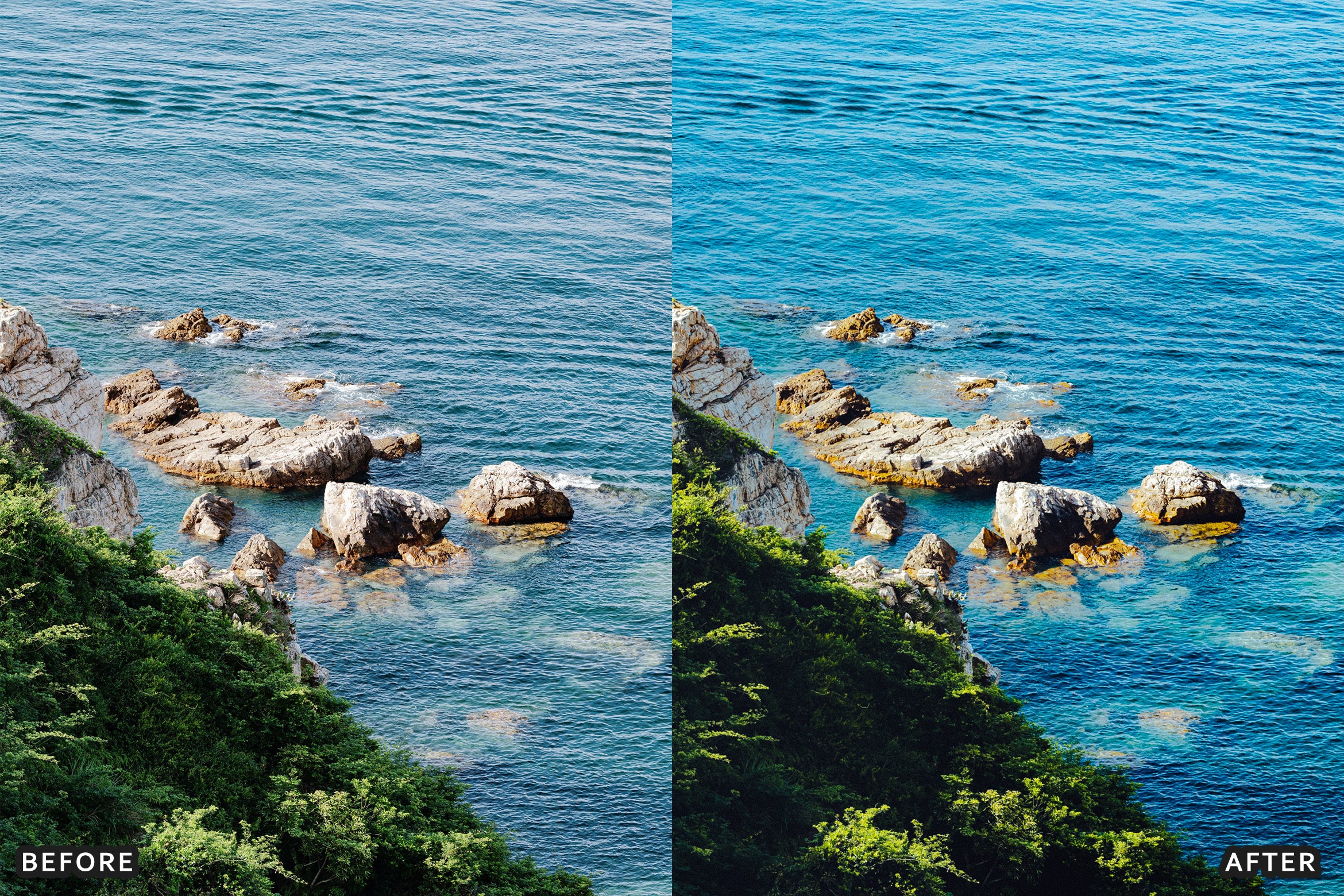 AI-Optimized Coastal Blue Lightroom Presets