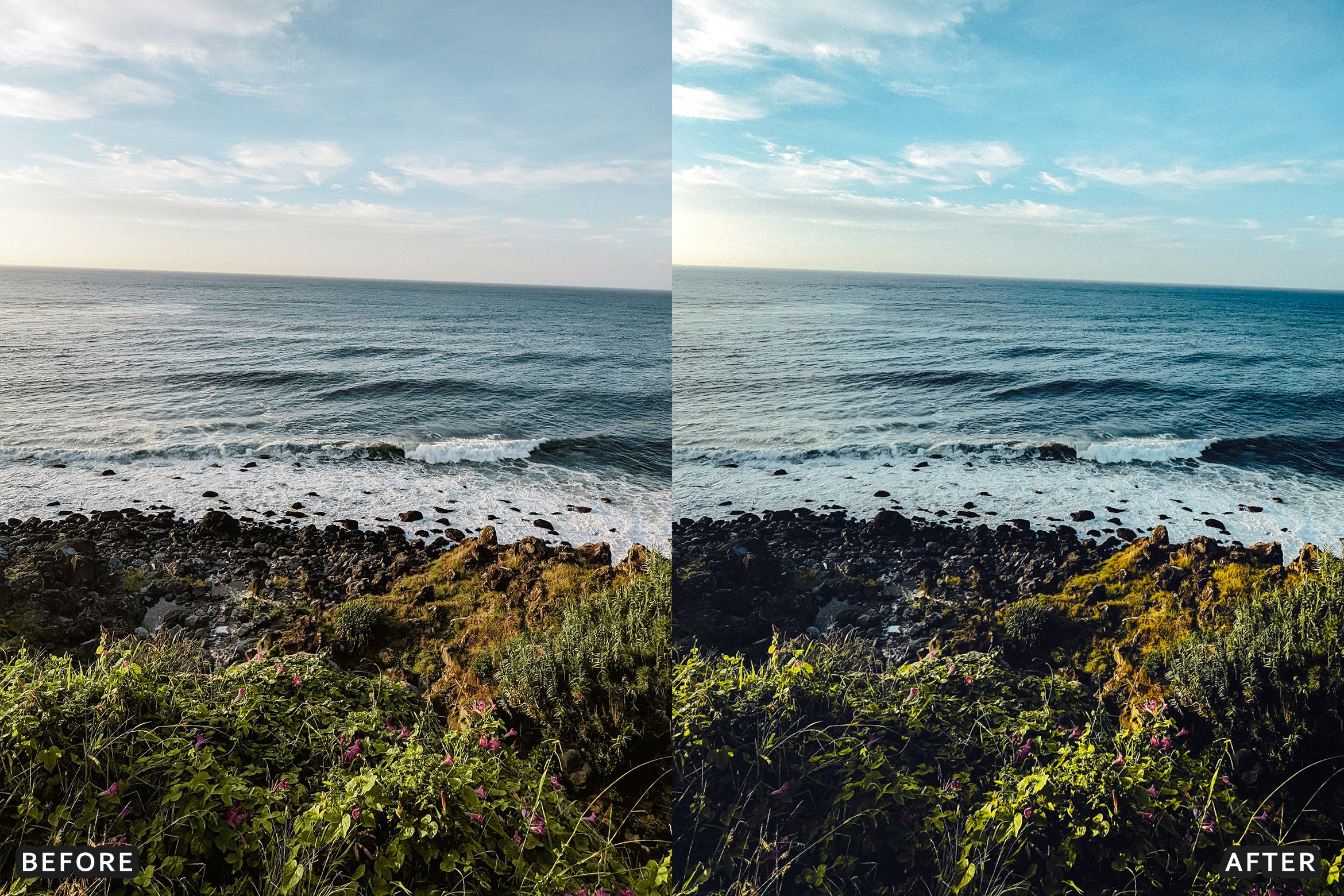 AI-Optimized Coastal Blue Lightroom Presets