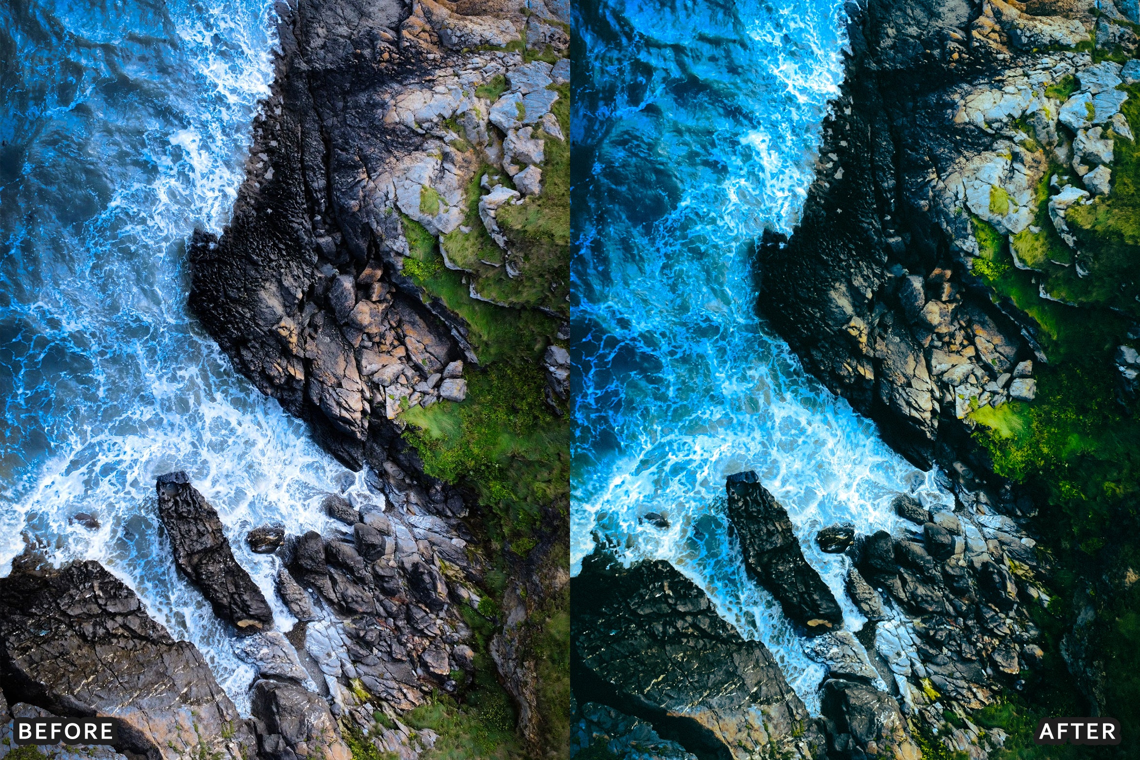 AI-Optimized Coastal Blue Lightroom Presets