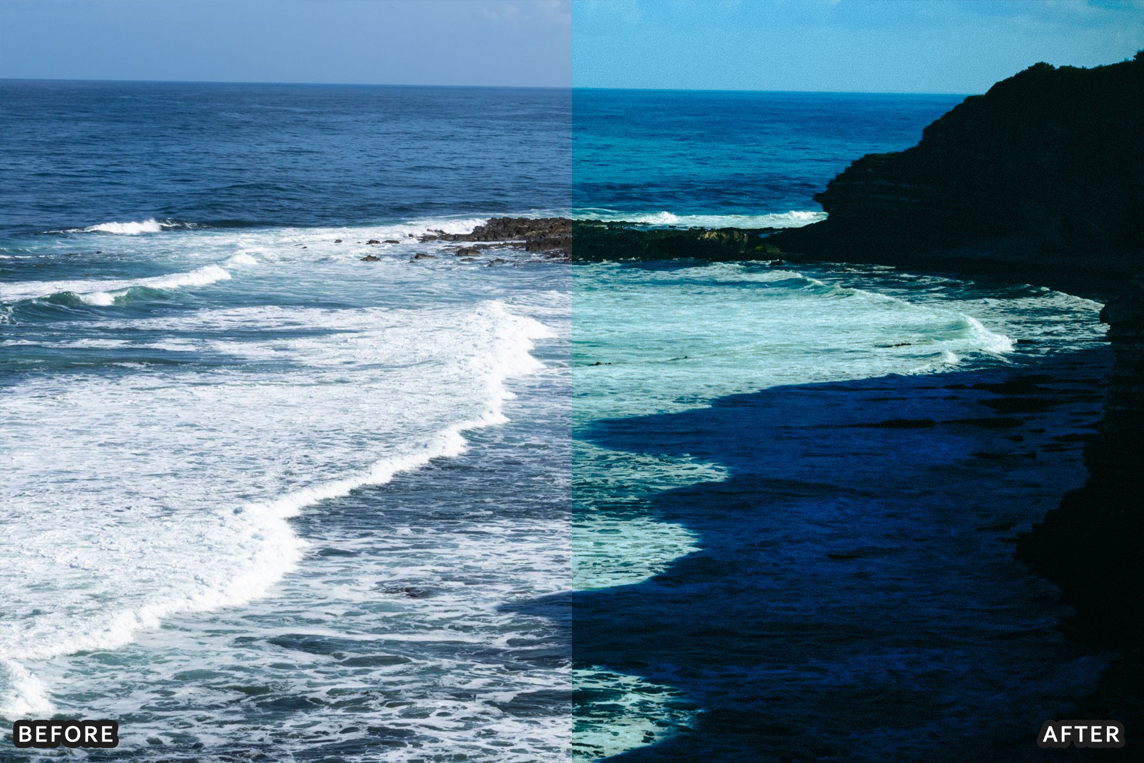 AI-Optimized Coastal Blue Lightroom Presets