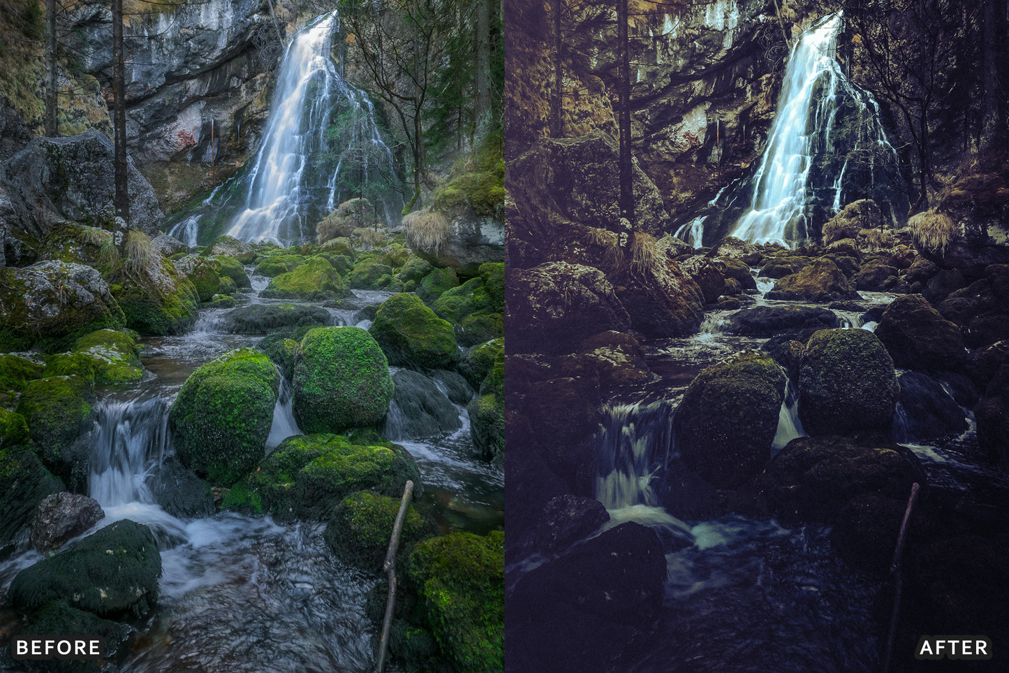 AI-Optimized Dark Green Lightroom Presets