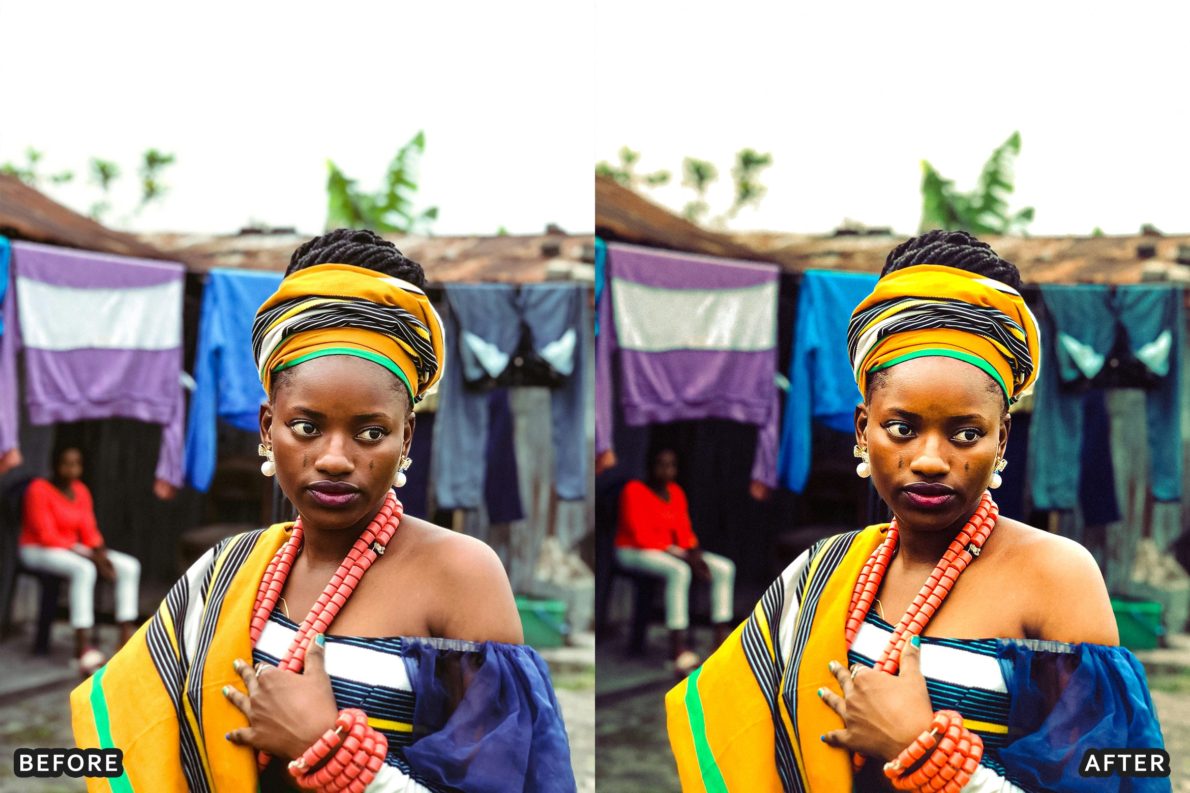 AI-Optimized Dark Skin Cinematic Lightroom Presets