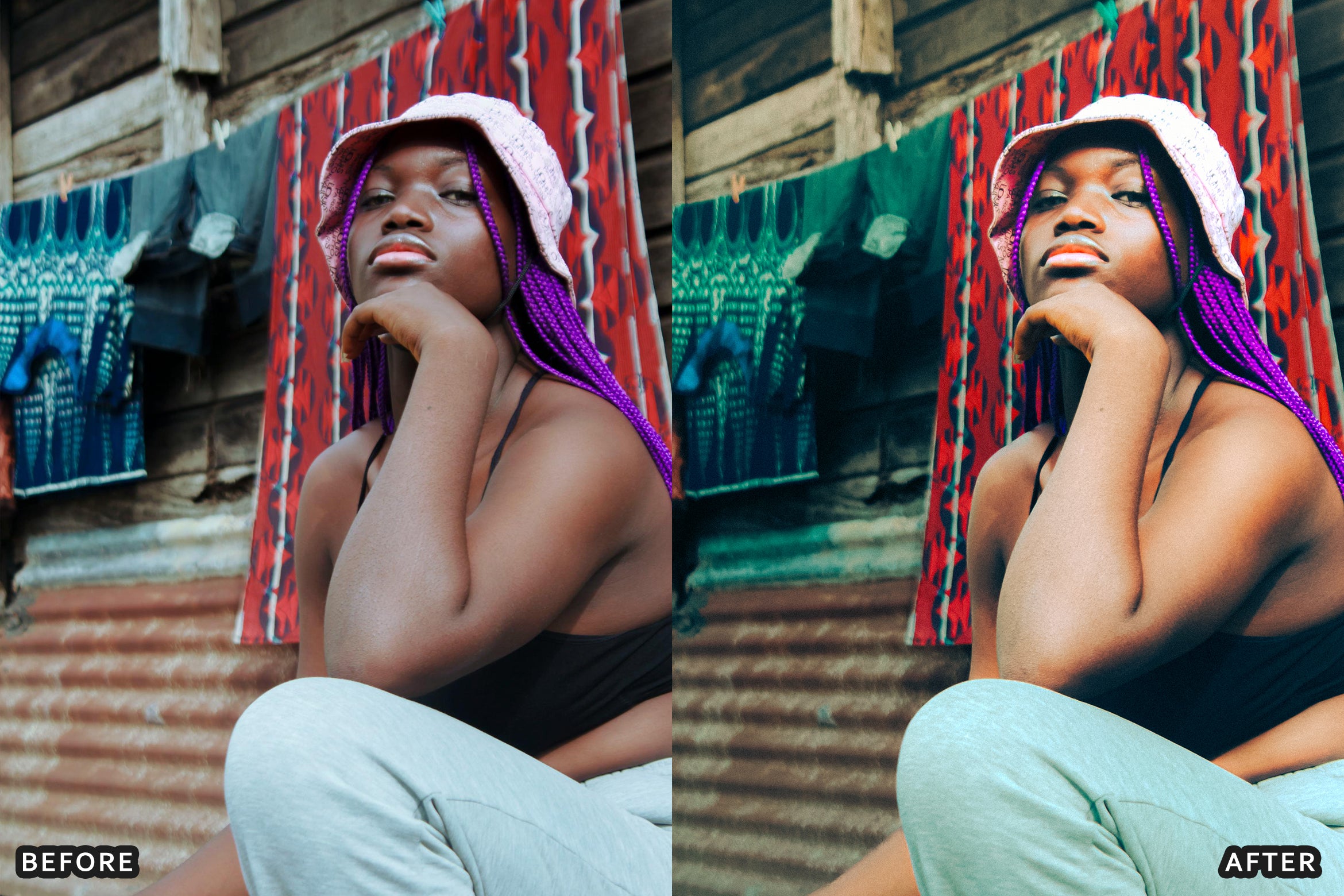 AI-Optimized Dark Skin Cinematic Lightroom Presets