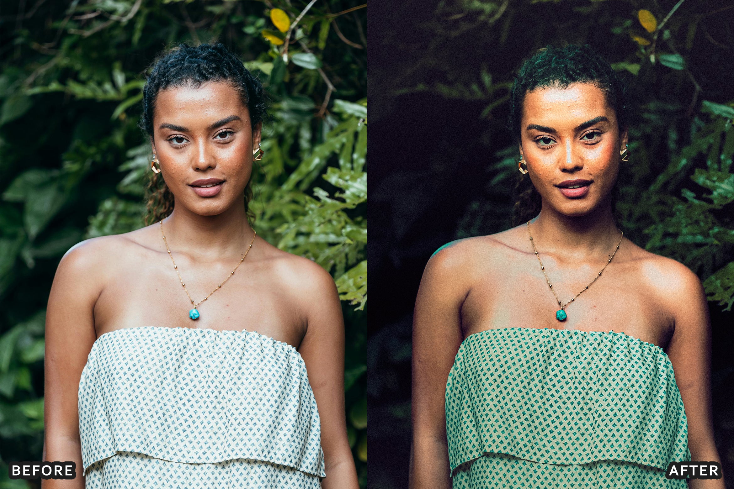 AI-Optimized Dark Skin Cinematic Lightroom Presets