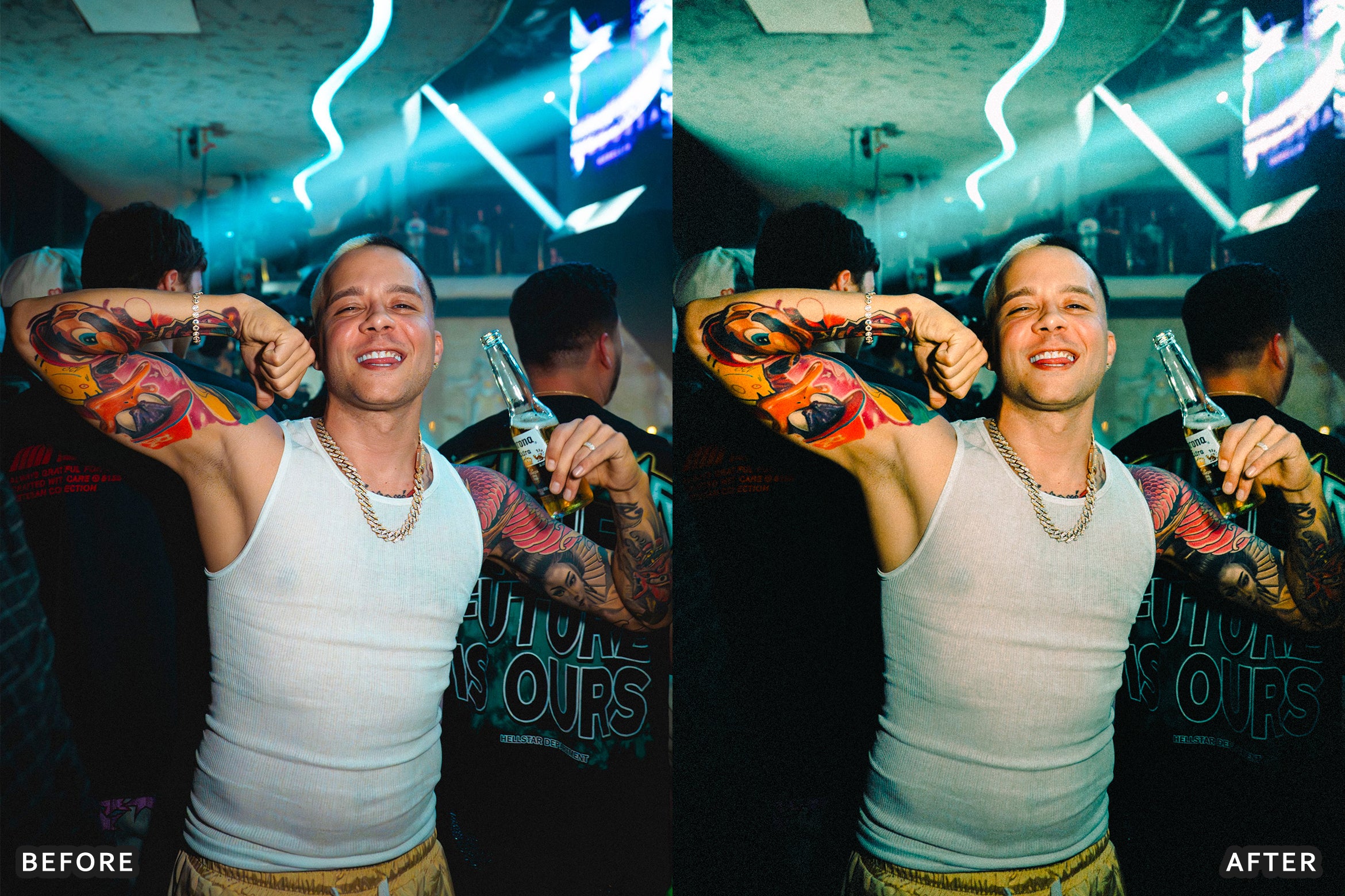 AI-Optimized Direct Flash Afterparty Lightroom Presets