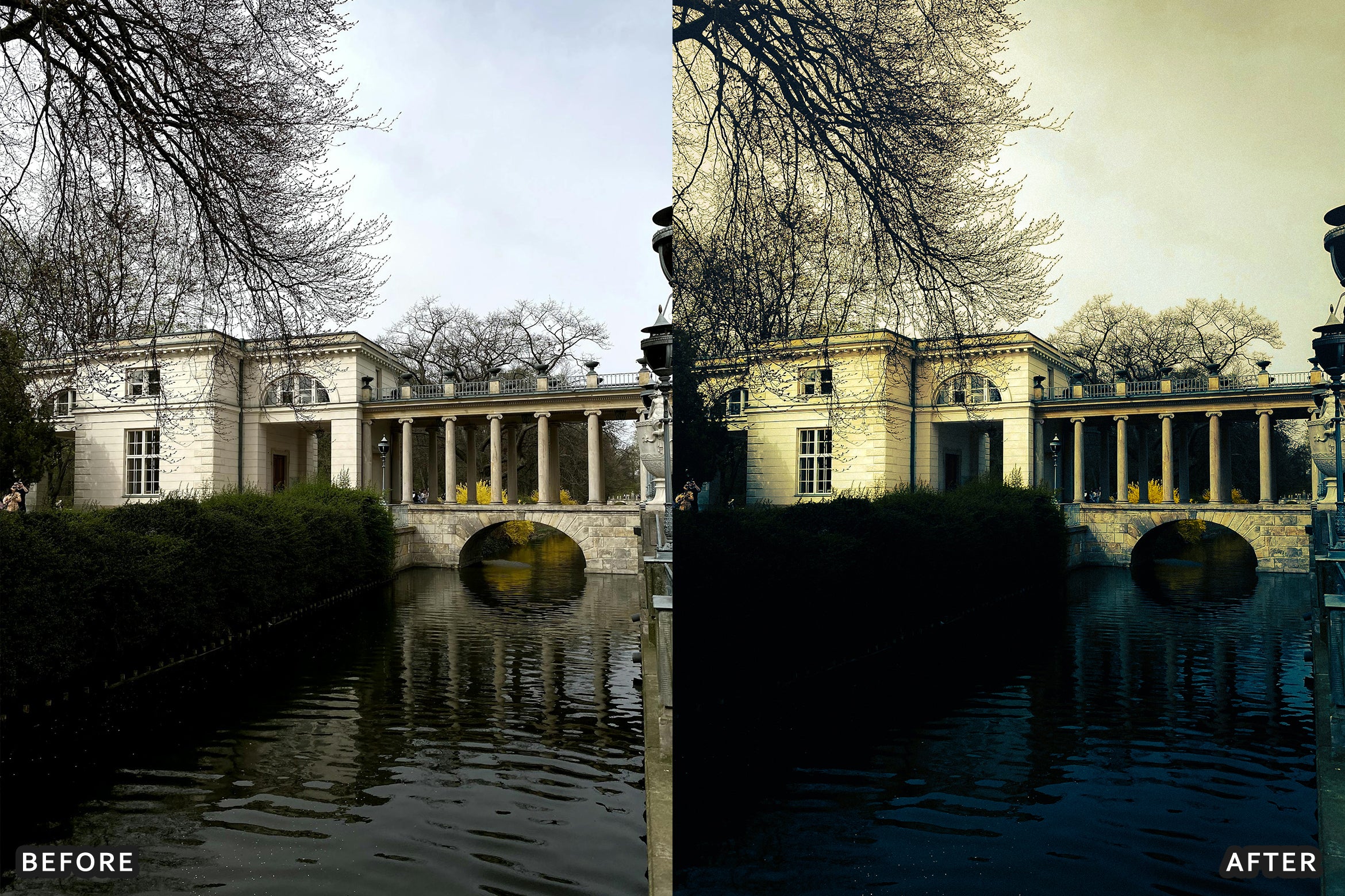 AI-Optimized Historic Travel Look Lightroom Presets