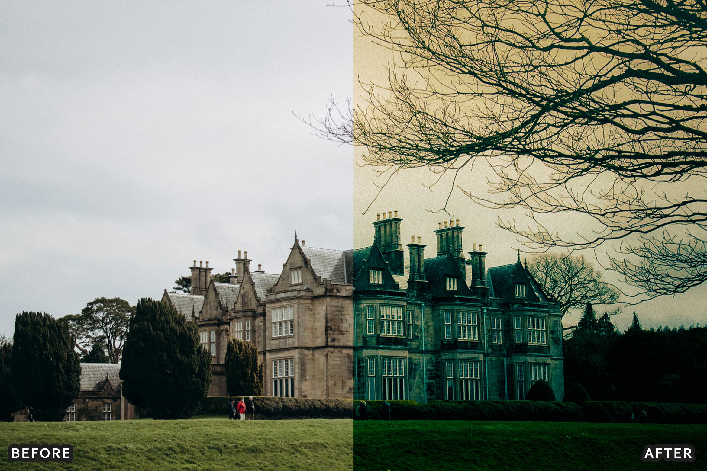 AI-Optimized Historic Travel Look Lightroom Presets