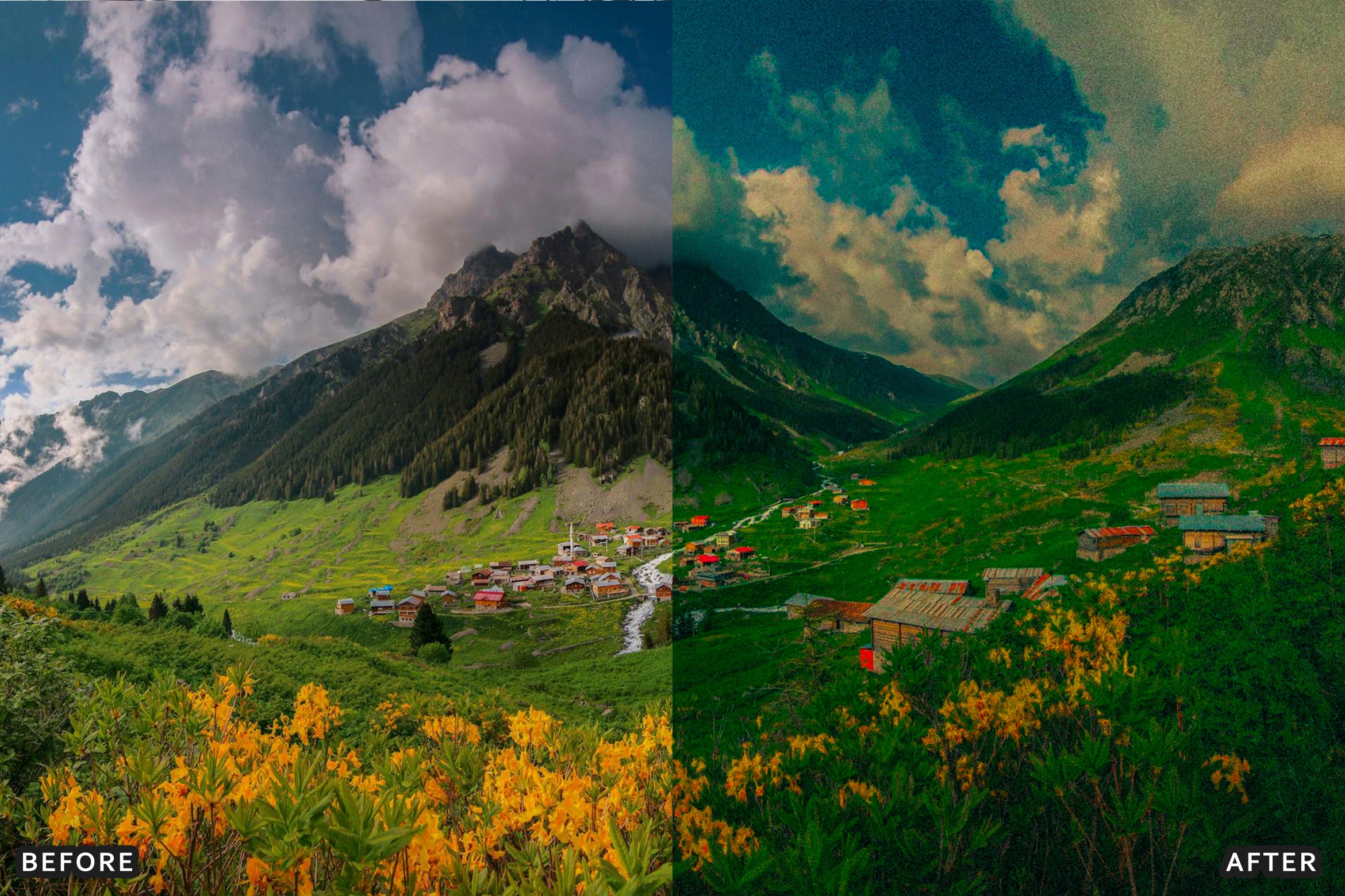 AI-Optimized Island Landscape Lightroom Presets