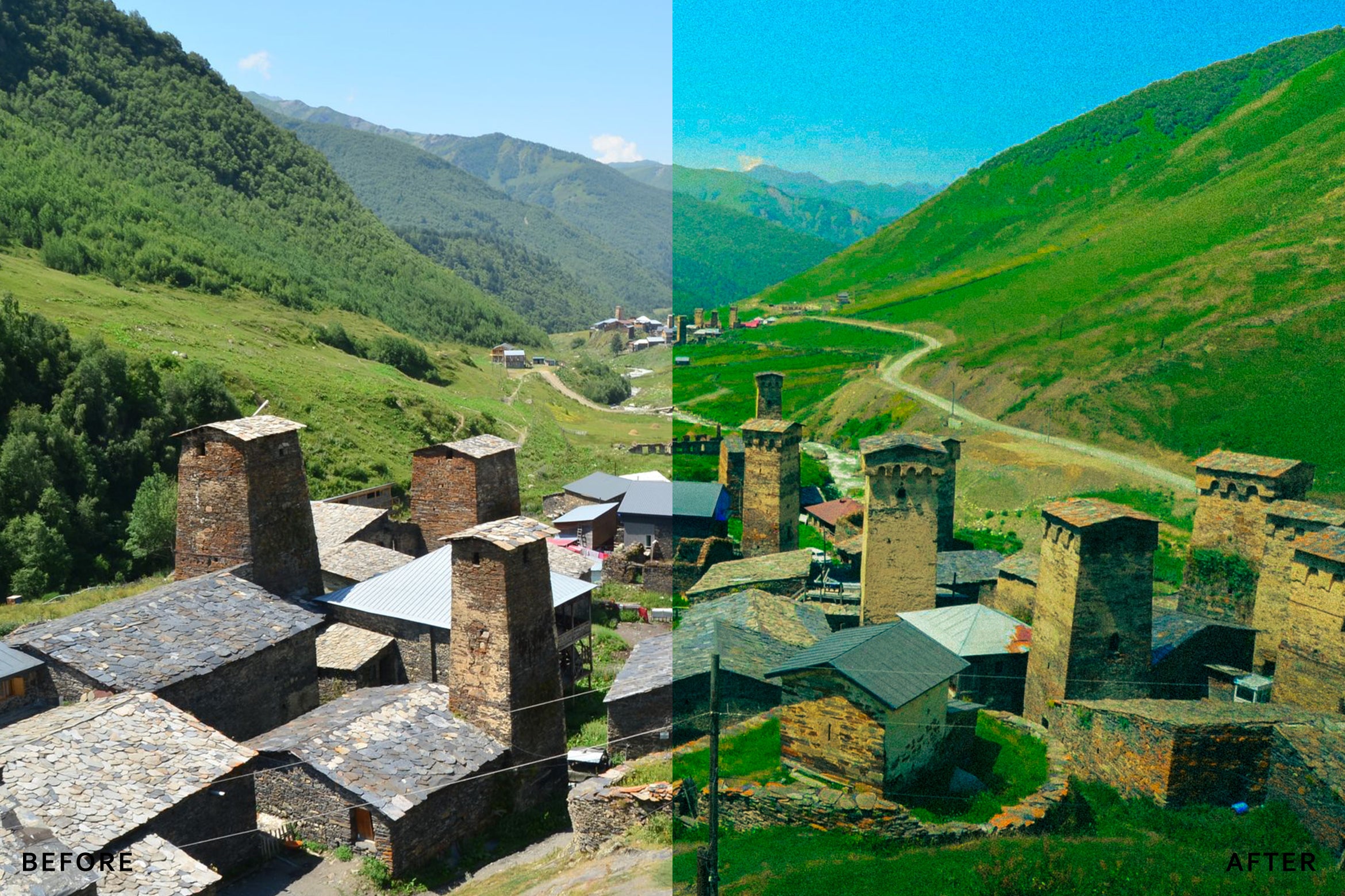 AI-Optimized Island Landscape Lightroom Presets