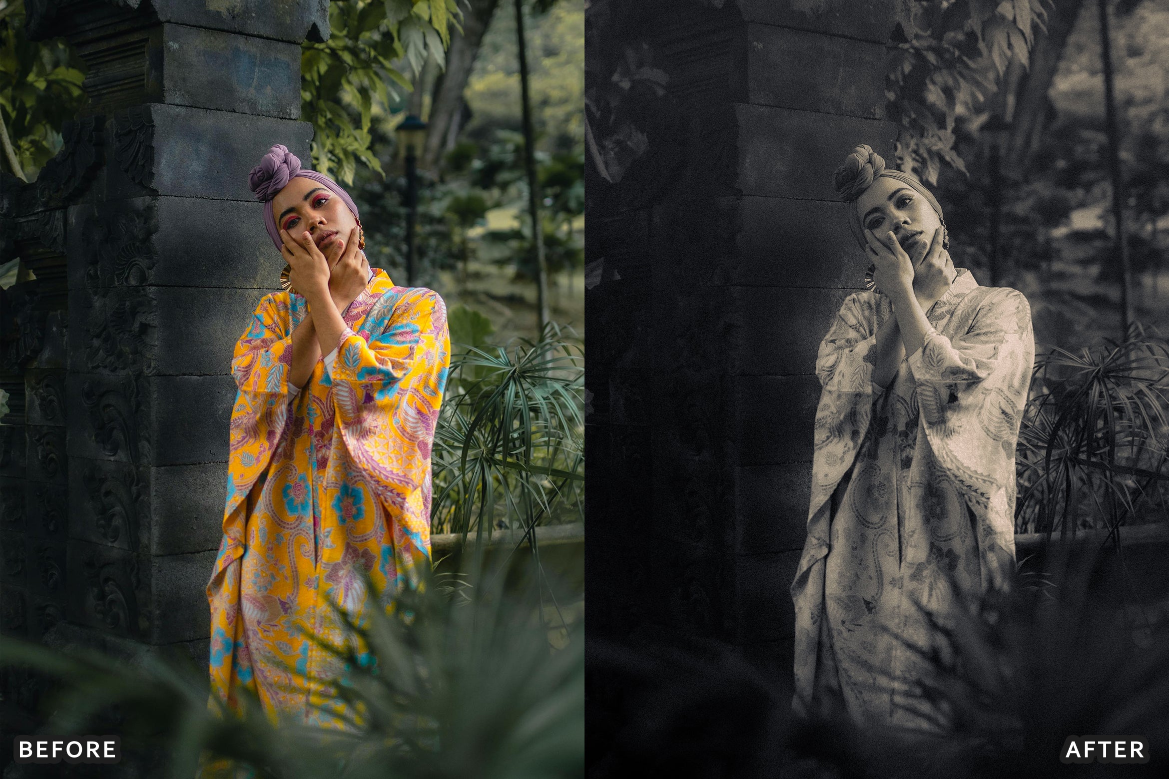 AI-Optimized Luxury Black and White Lightroom Presets