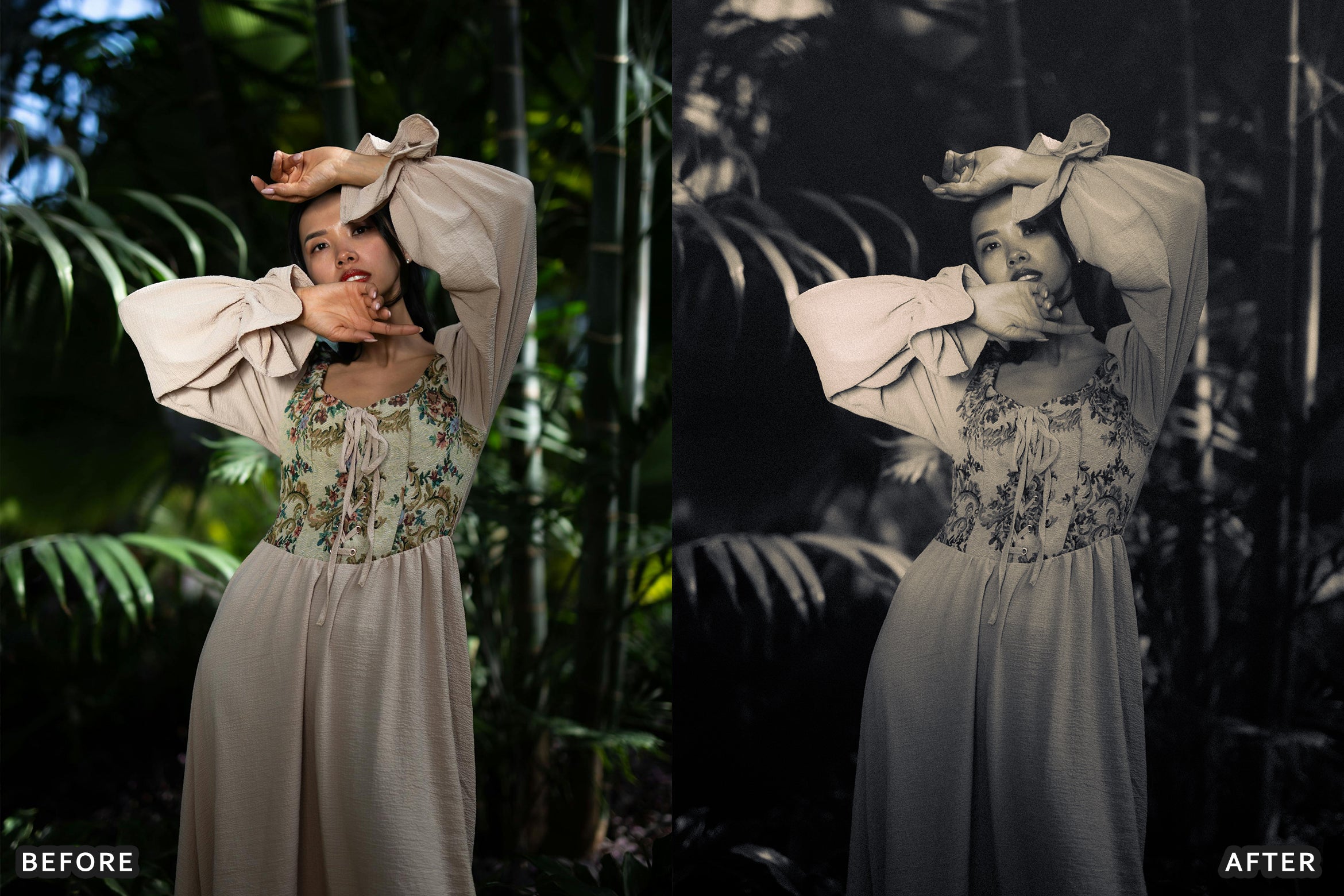 AI-Optimized Luxury Black and White Lightroom Presets