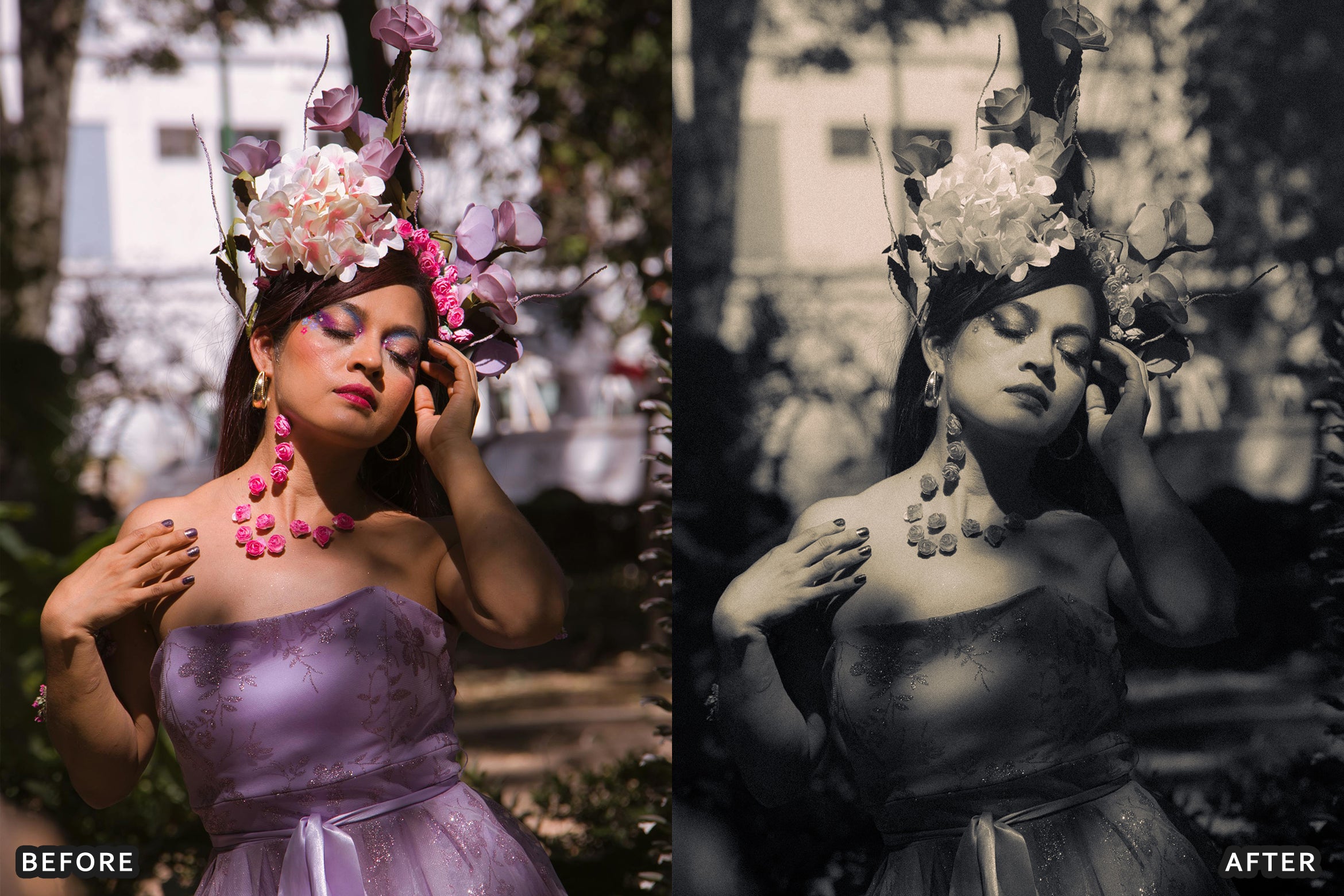 AI-Optimized Luxury Black and White Lightroom Presets