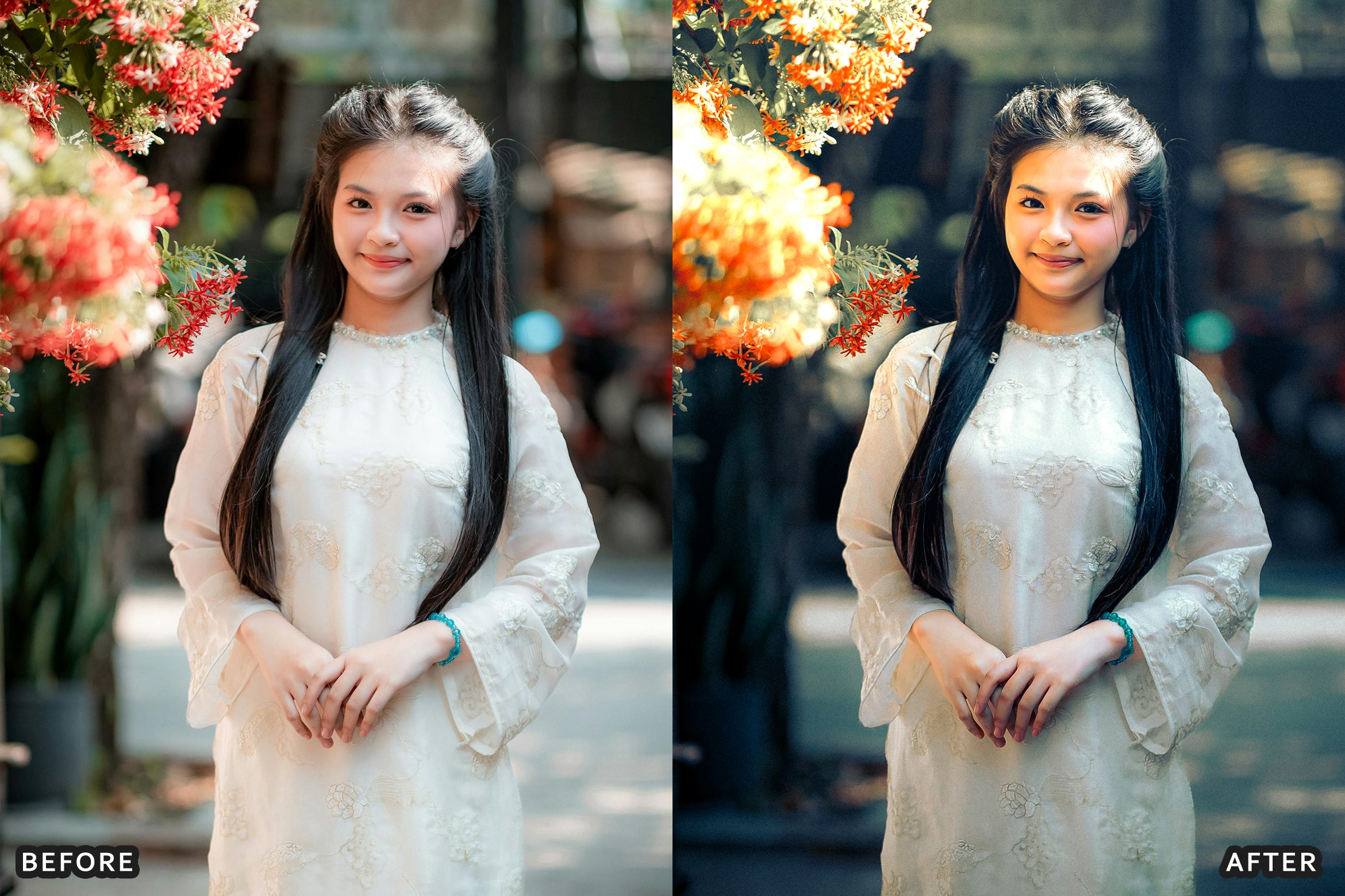 AI-Optimized Skin Tone Safe Pro Portrait Lightroom Presets