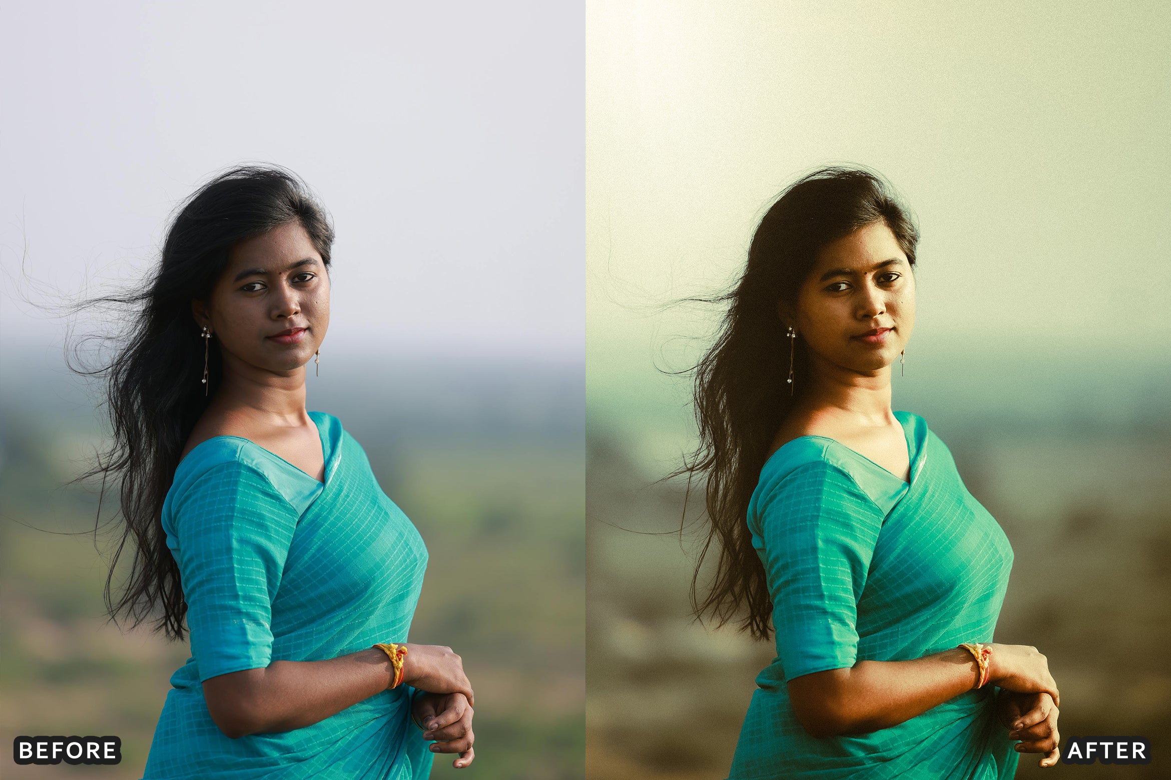 AI-Optimized Traditional Outdoor Portrait Lightroom Presets