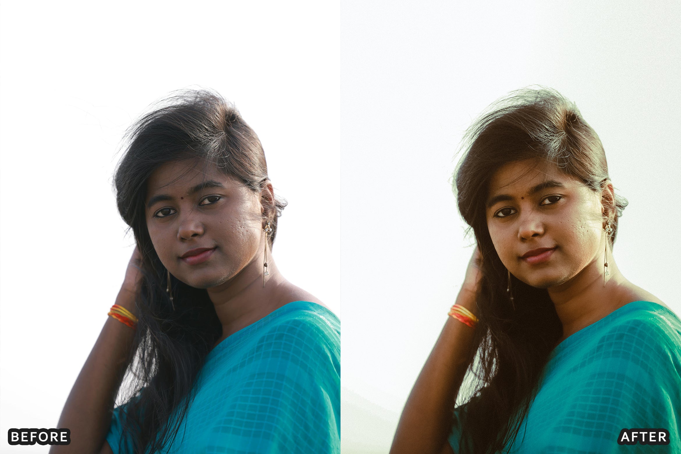 AI-Optimized Traditional Outdoor Portrait Lightroom Presets
